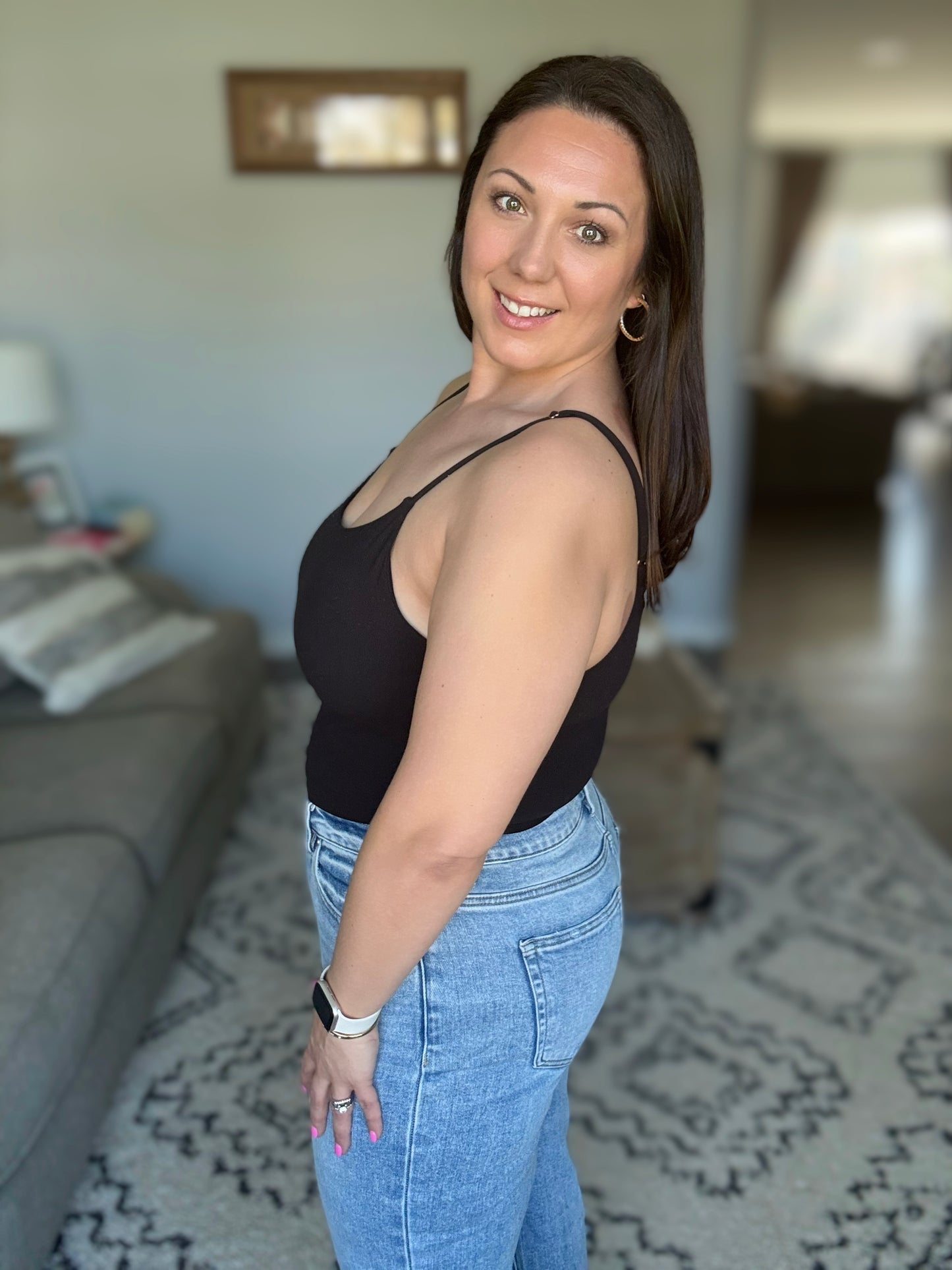Hot Yoga Tank in Black