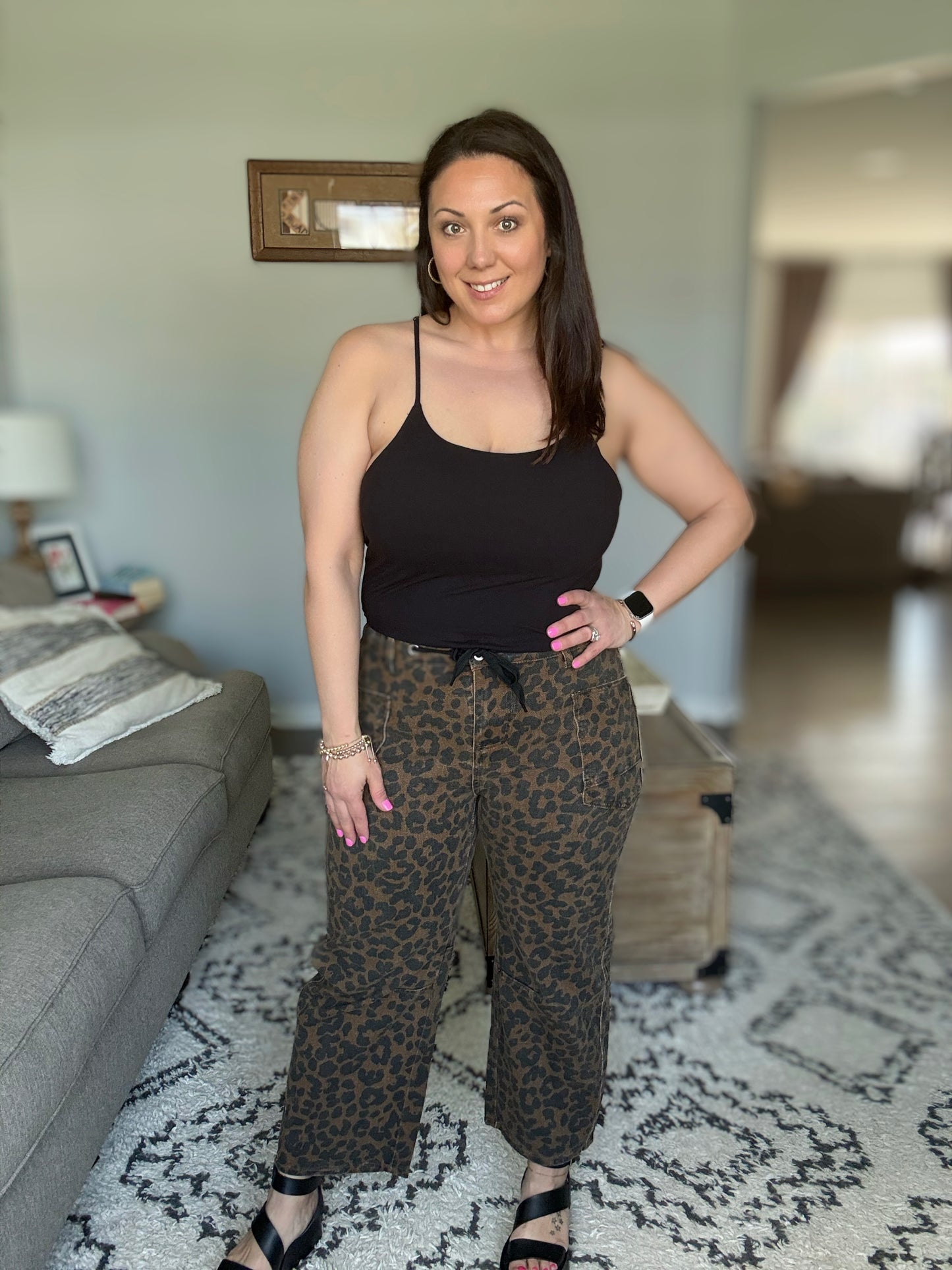 Hot Yoga Tank in Black