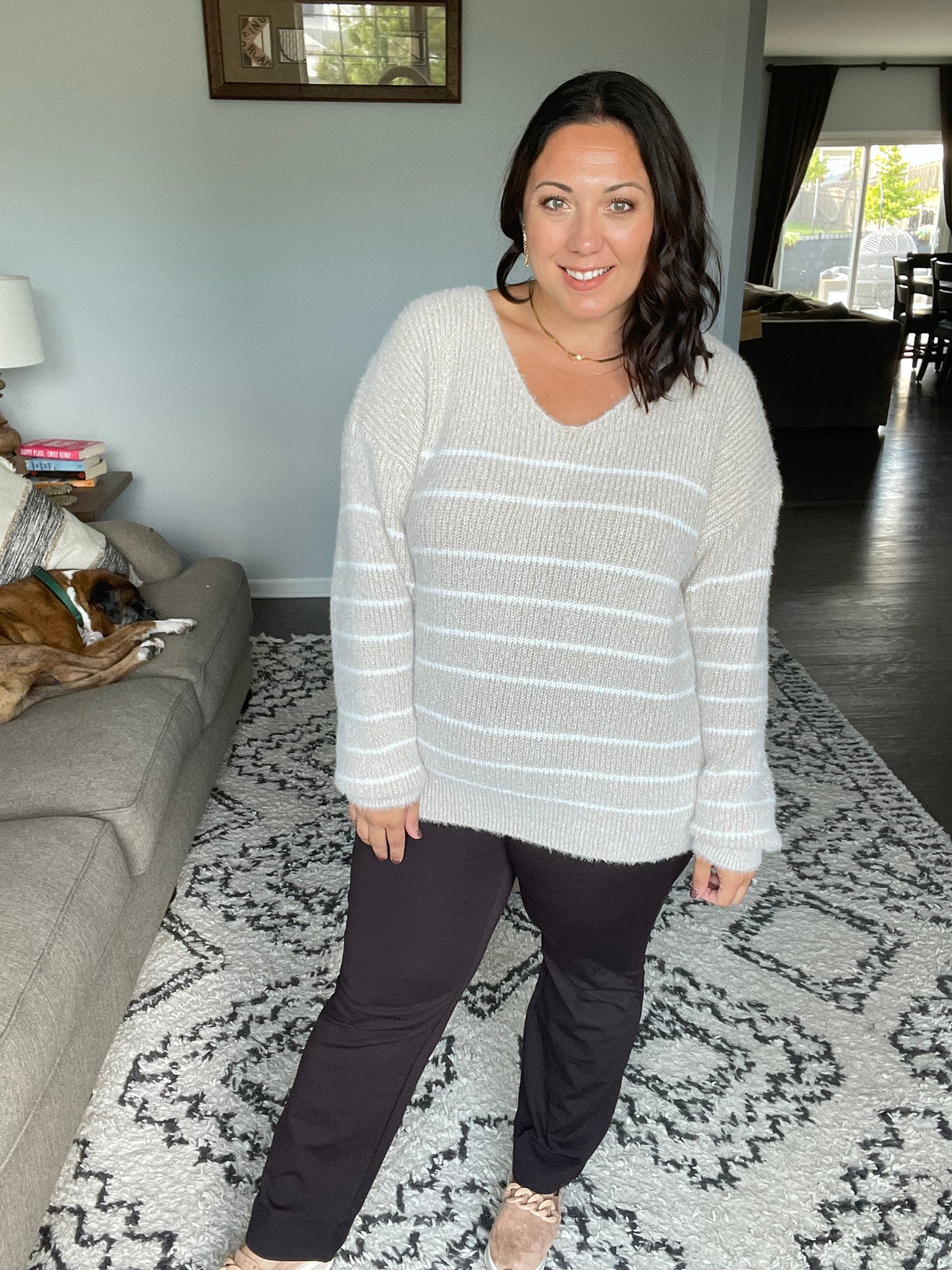 Magic Straight Pants in Chocolate