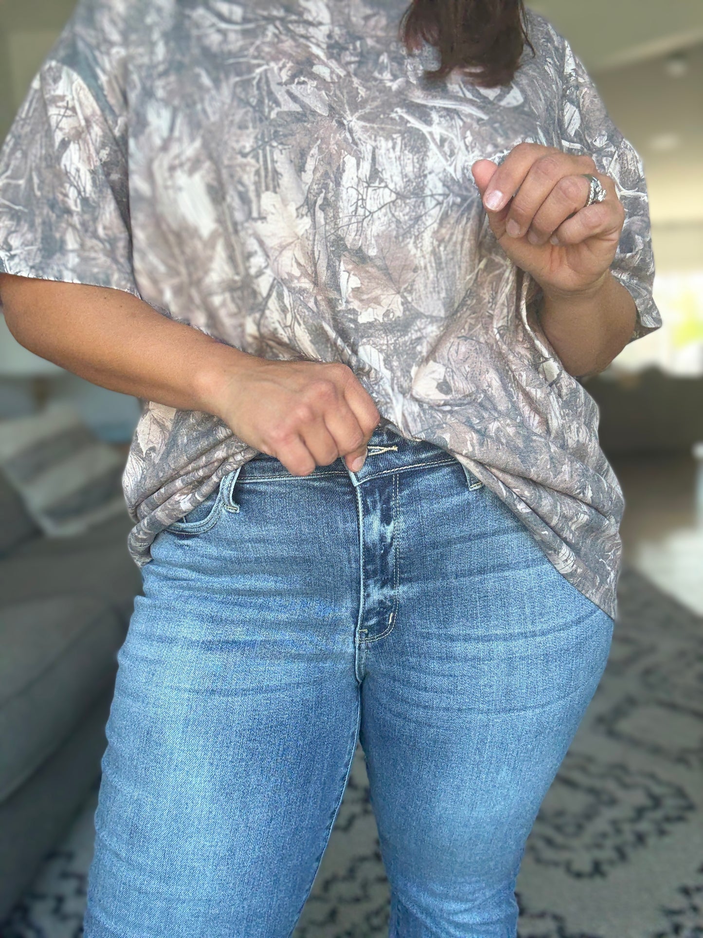 Mallory Mid Rise Bleach Wash Boyfriend Jeans