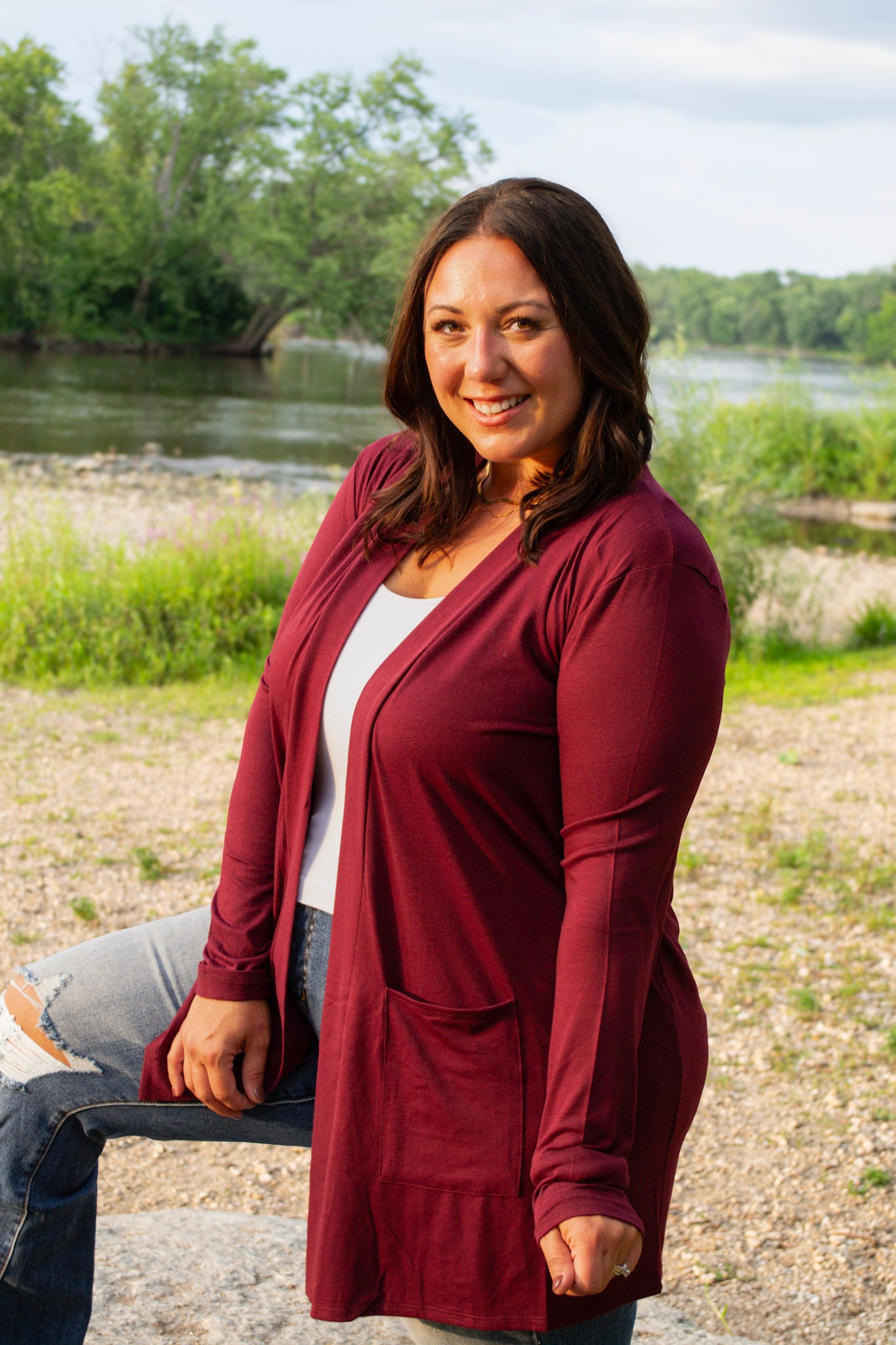 Basic Bae Slouchy Pocket Cardigan in 7 Colors