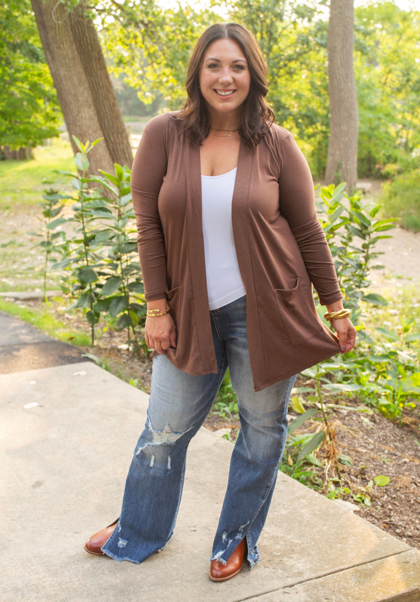 Basic Bae Slouchy Pocket Cardigan in 7 Colors