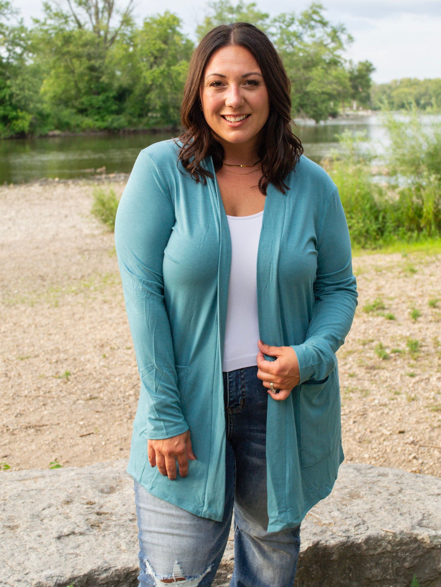 Basic Bae Slouchy Pocket Cardigan in 7 Colors