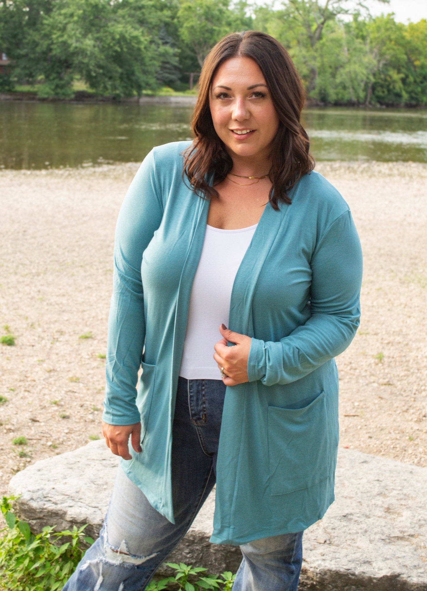 Basic Bae Slouchy Pocket Cardigan in 7 Colors