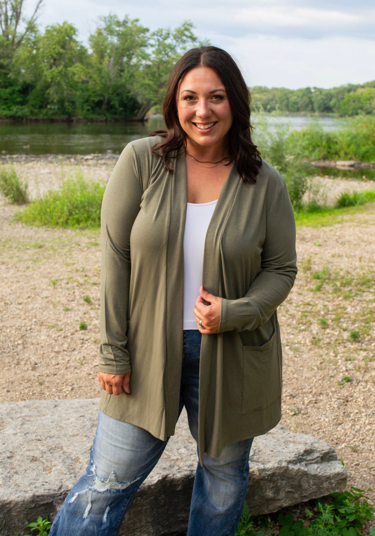 Basic Bae Slouchy Pocket Cardigan in 7 Colors