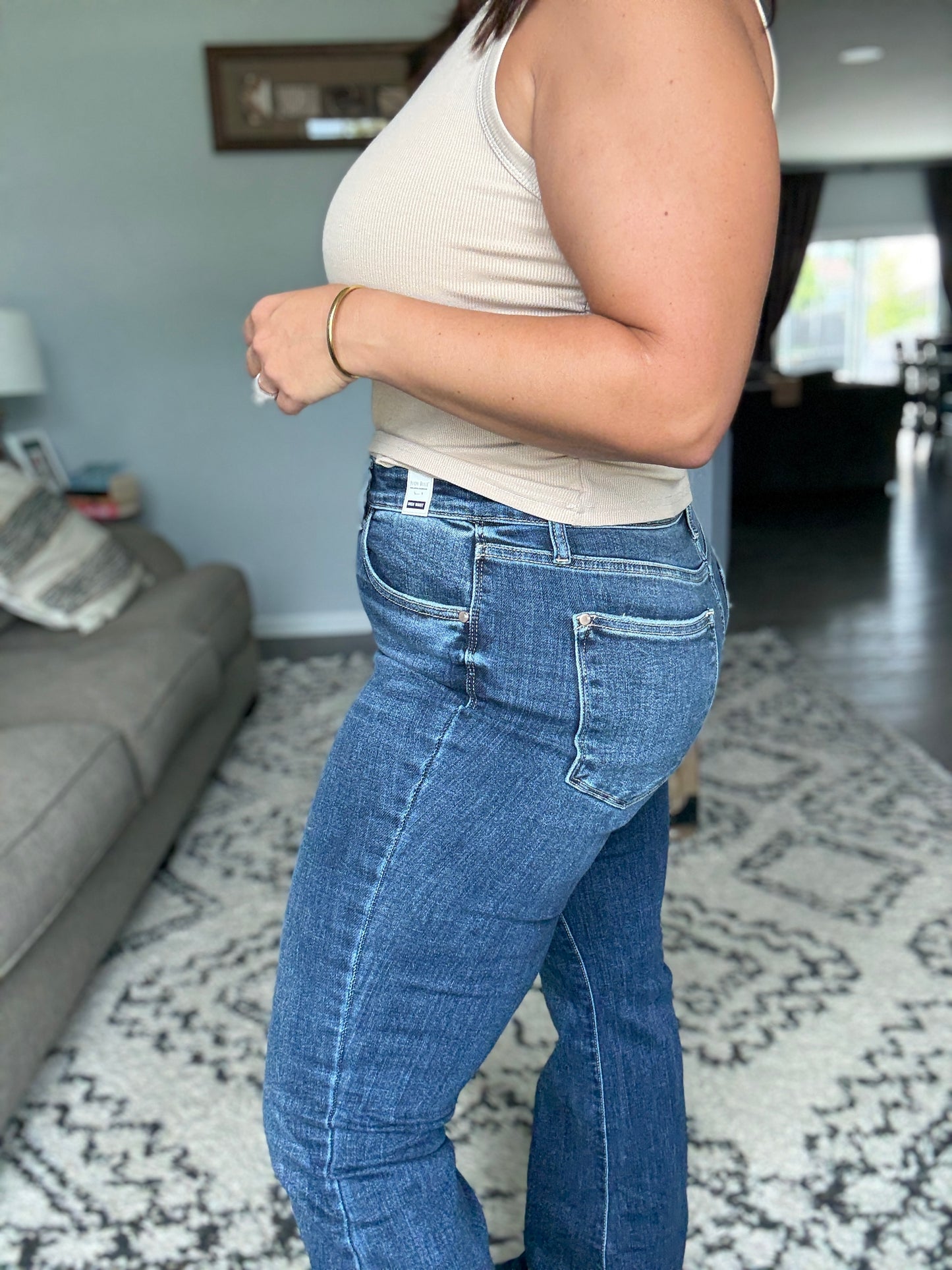 Bonnie High Waist Trouser Flare