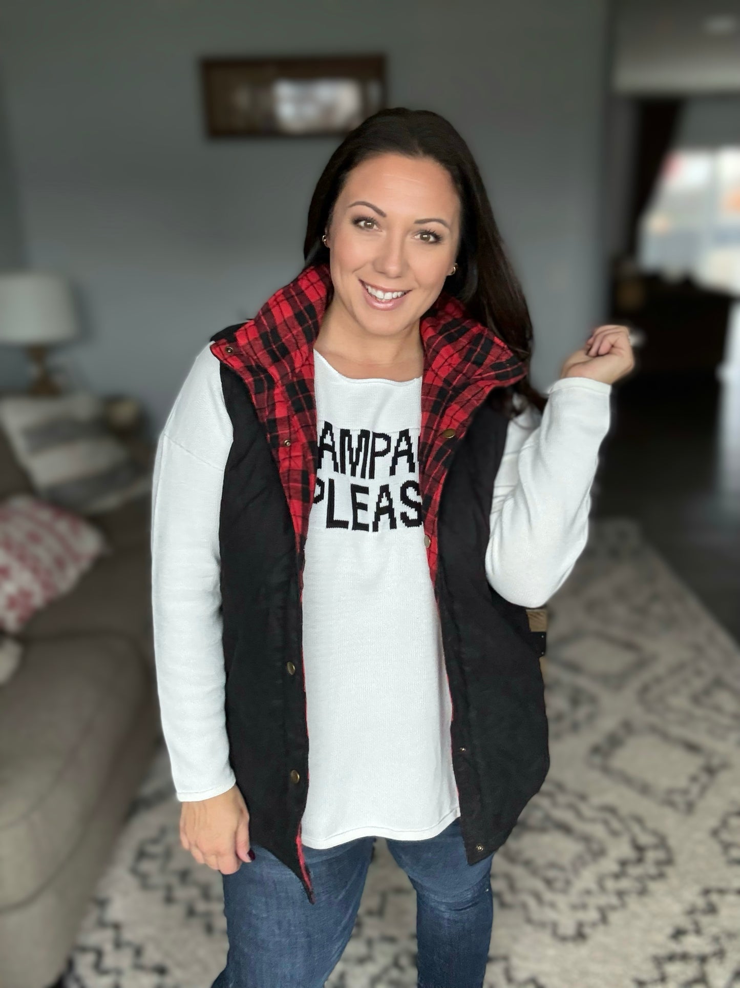 Champagne Please Lightweight Sweater