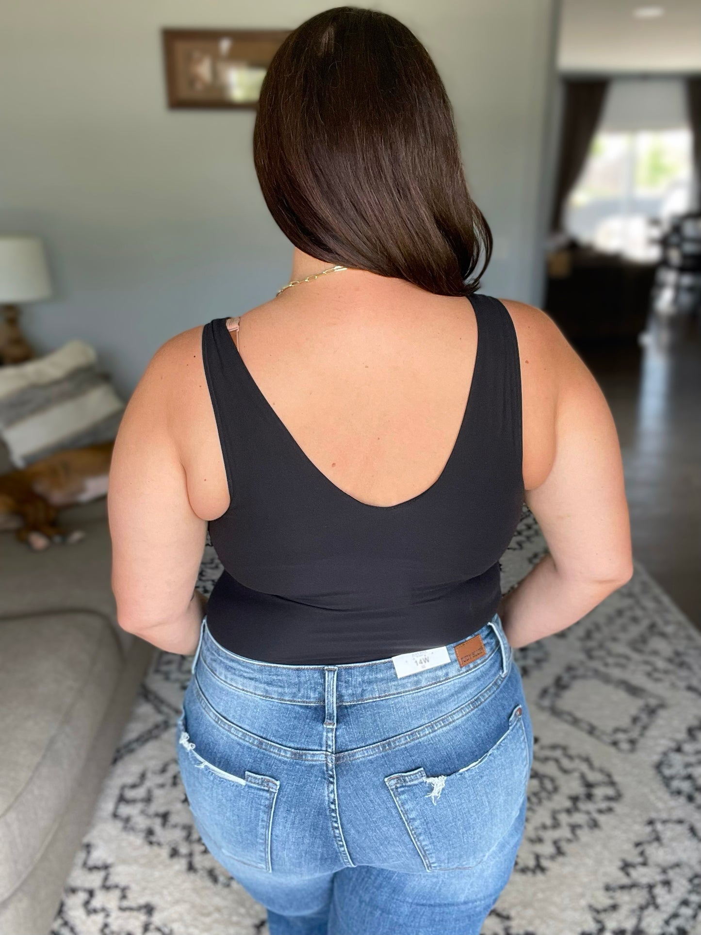 Endorphin Rush Bodysuit in Black