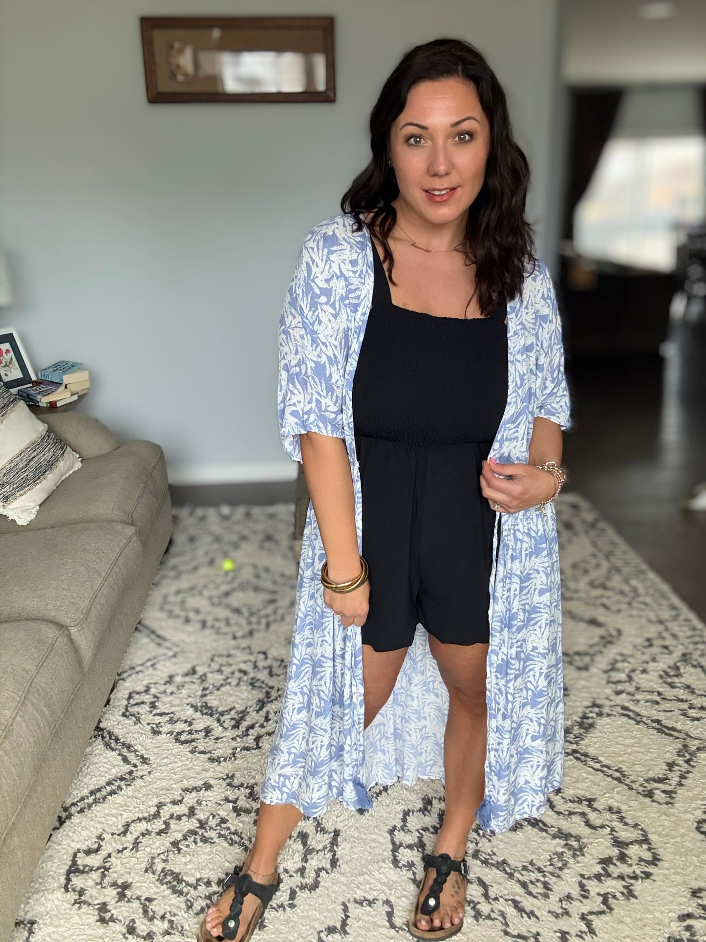 Assume the Best Square Neck Romper