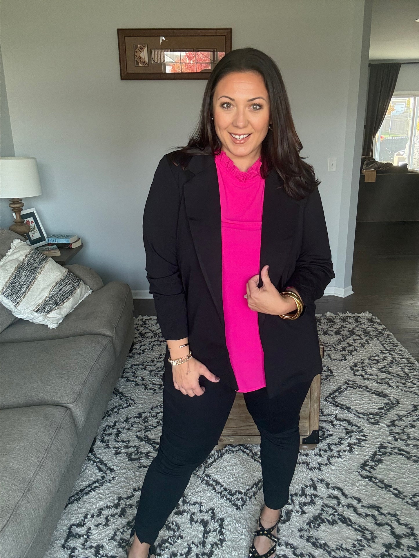 Magic 3/4 Blazer in Black