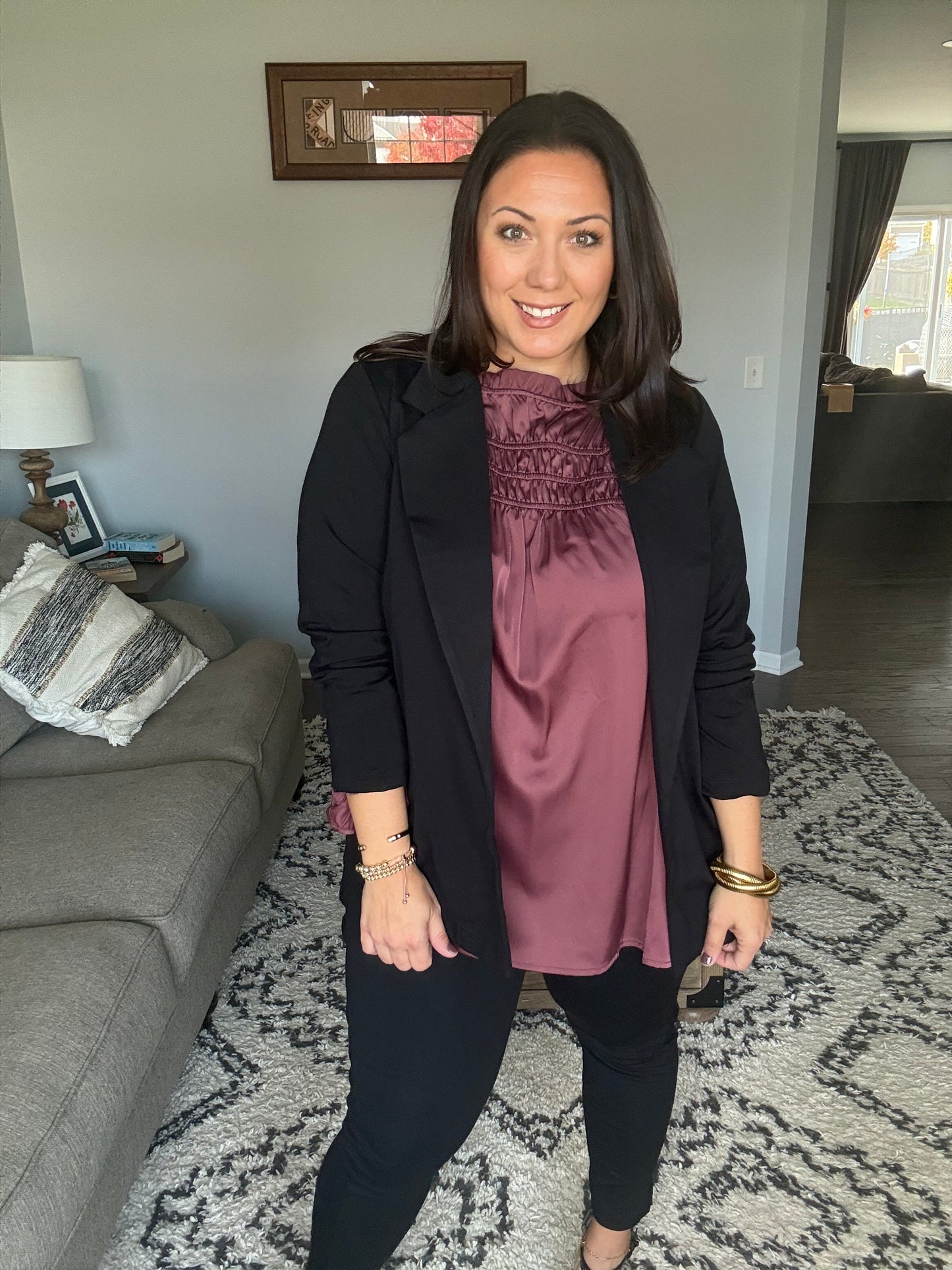 Magic 3/4 Blazer in Black