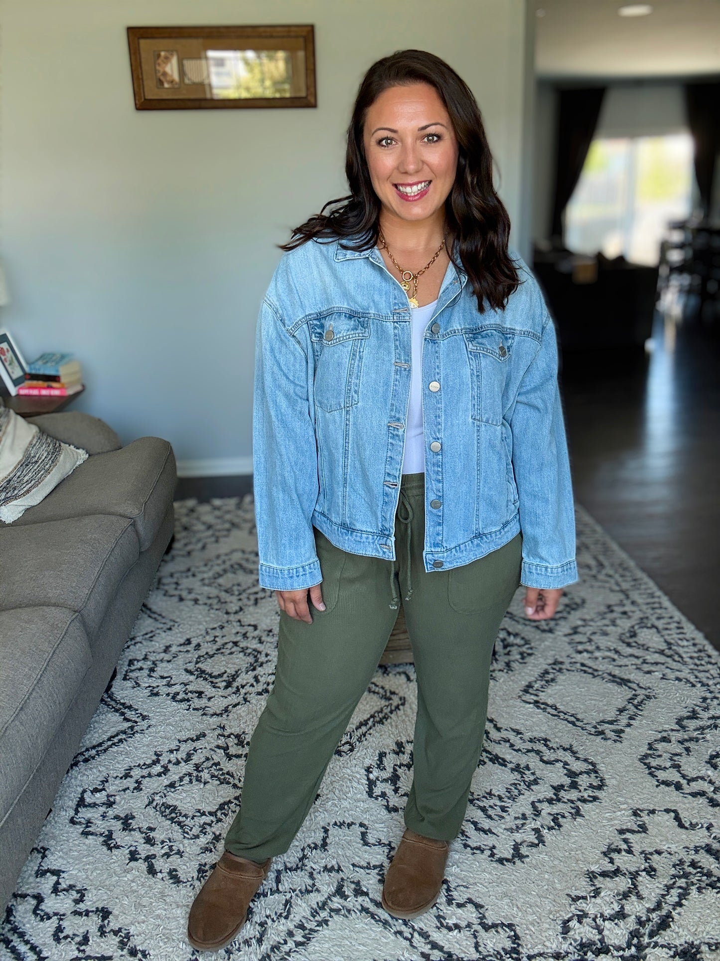 Michelle Mae Corrine Joggers - Olive