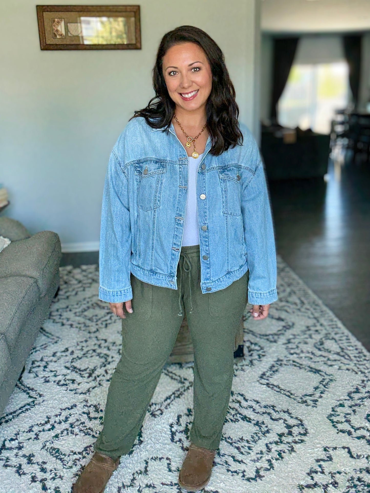 Michelle Mae Corrine Joggers - Olive