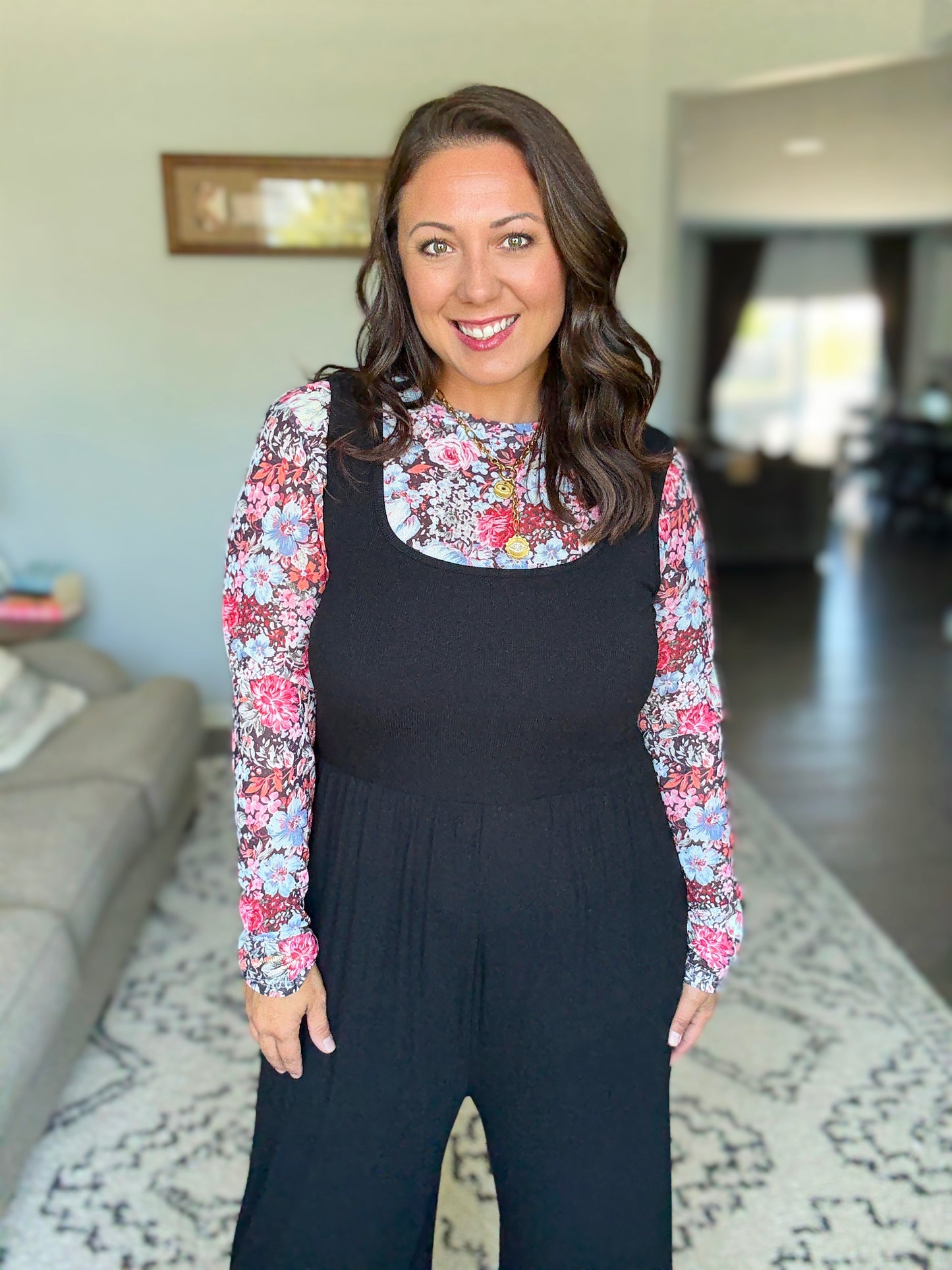 Michelle Mae Paige Jumpsuit - Black