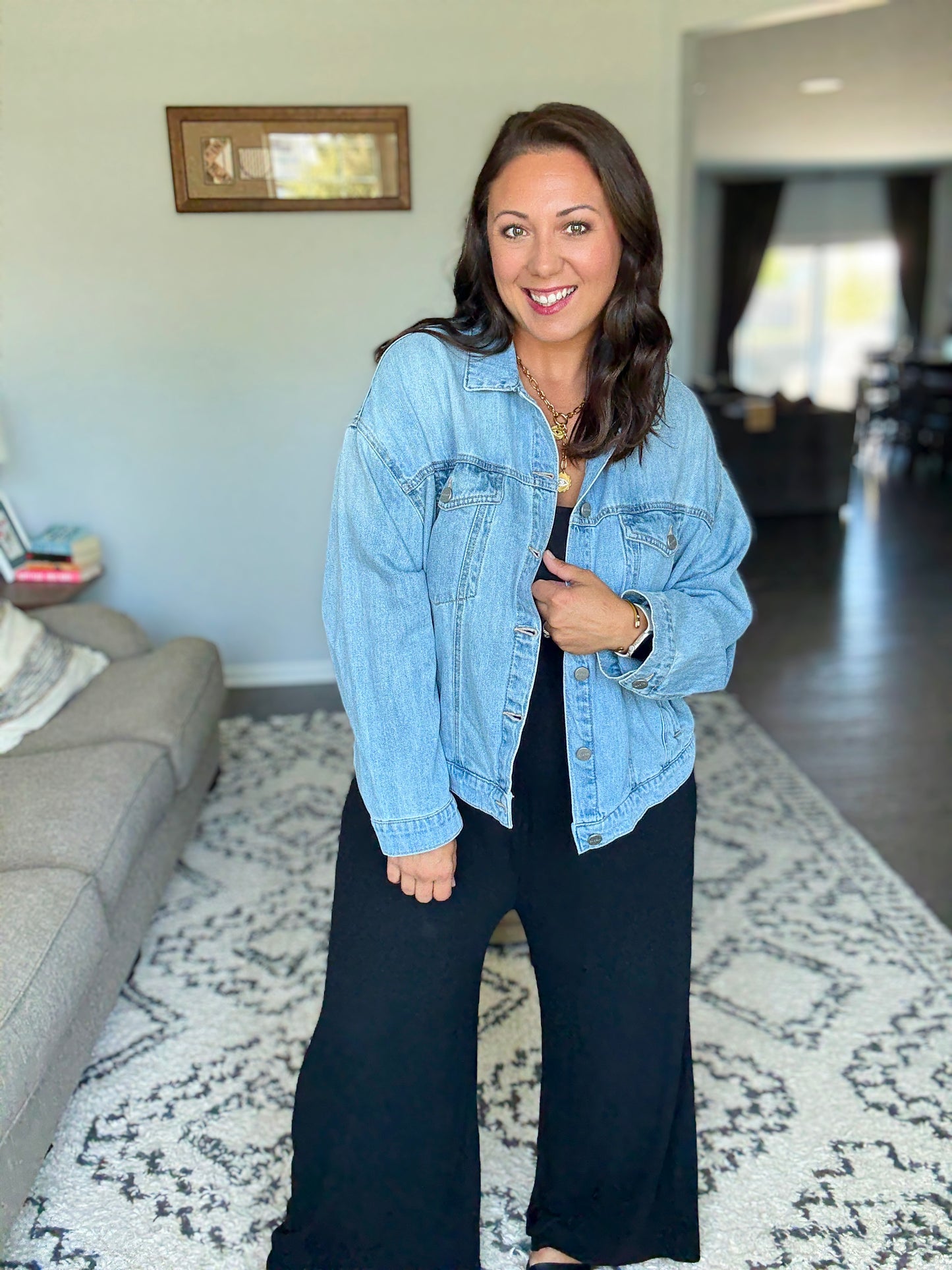 Michelle Mae Paige Jumpsuit - Black