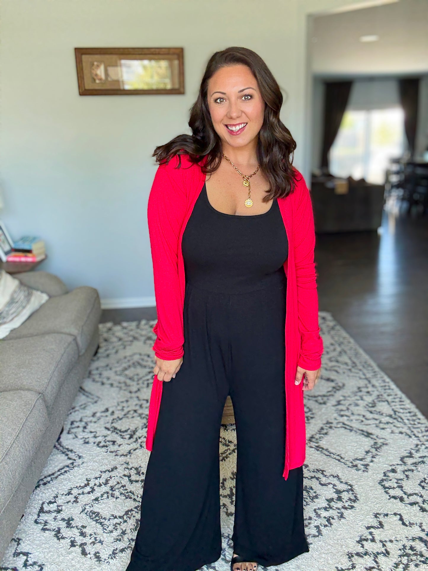 Michelle Mae Paige Jumpsuit - Black