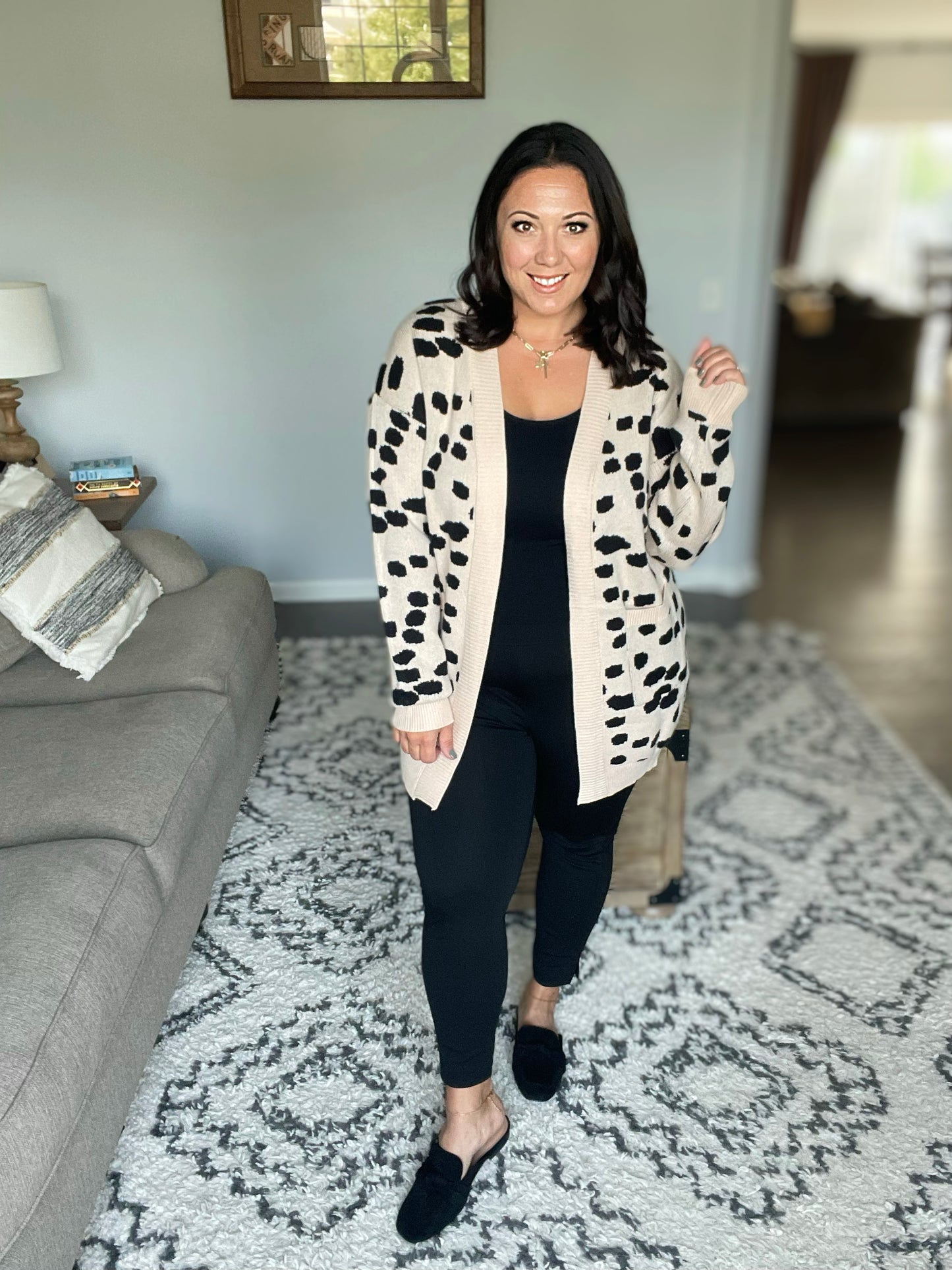 JuliaRose Luxe Full Length Leggings (No Pockets) in Black