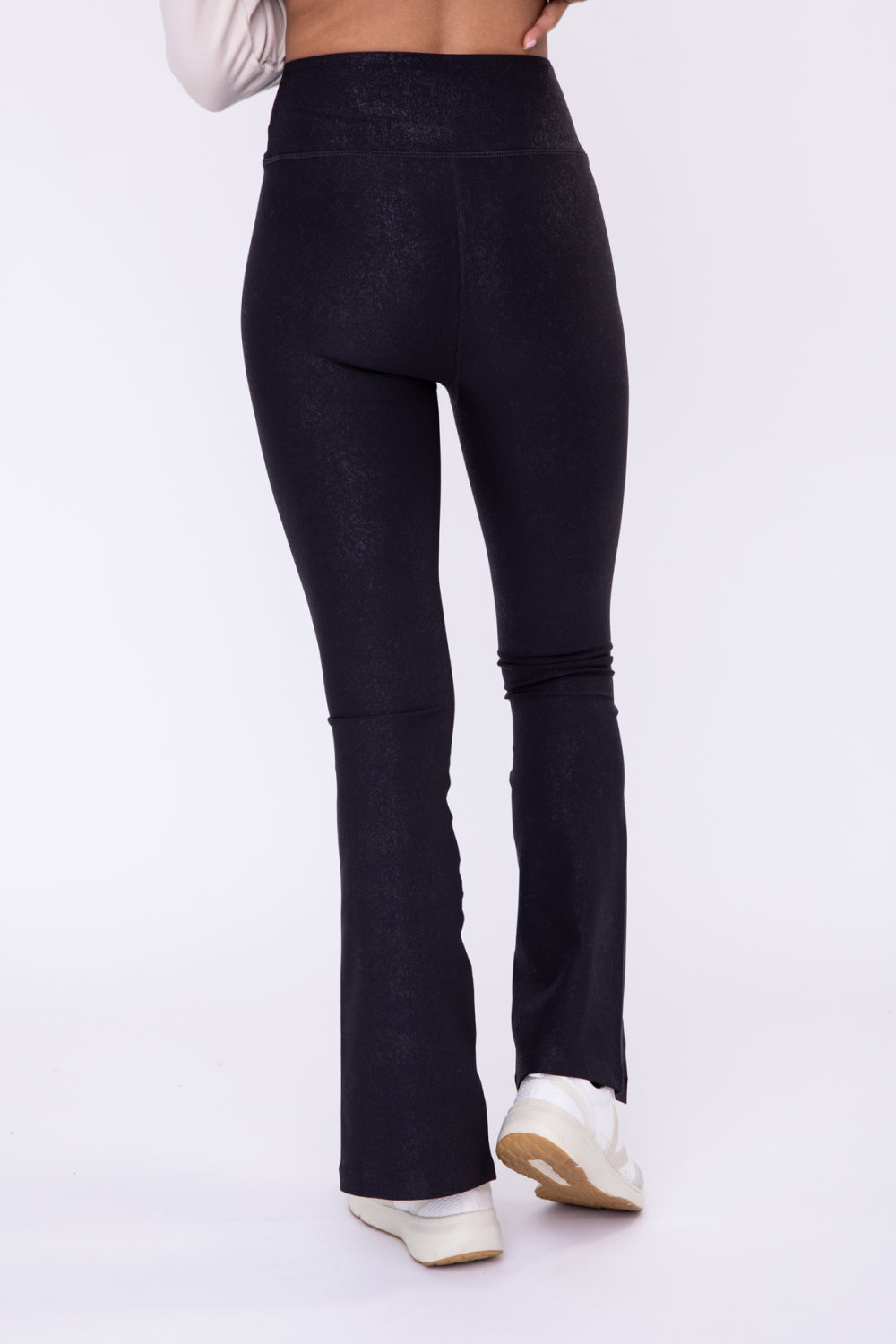 Steal The Show Pebble Front Slit Leggings
