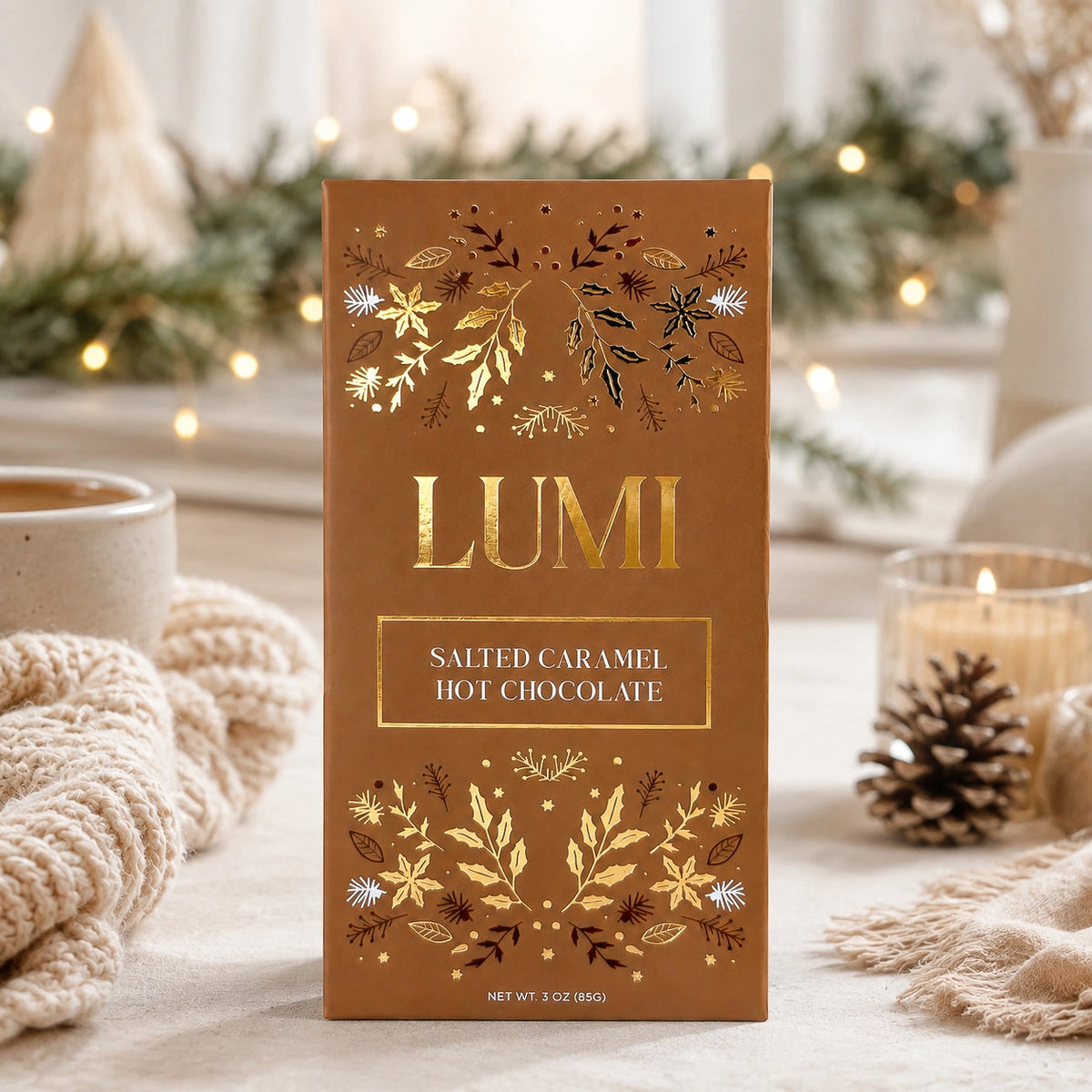 PREORDER Lumi Holiday Salted Caramel Hot Chocolate, 3 oz