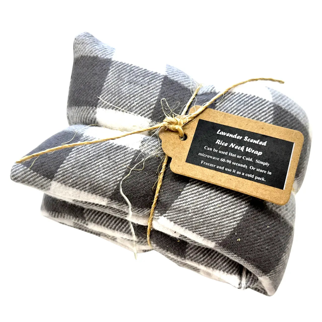 Flannel Lavender Therapy Rice Neck Wraps (multiple options)
