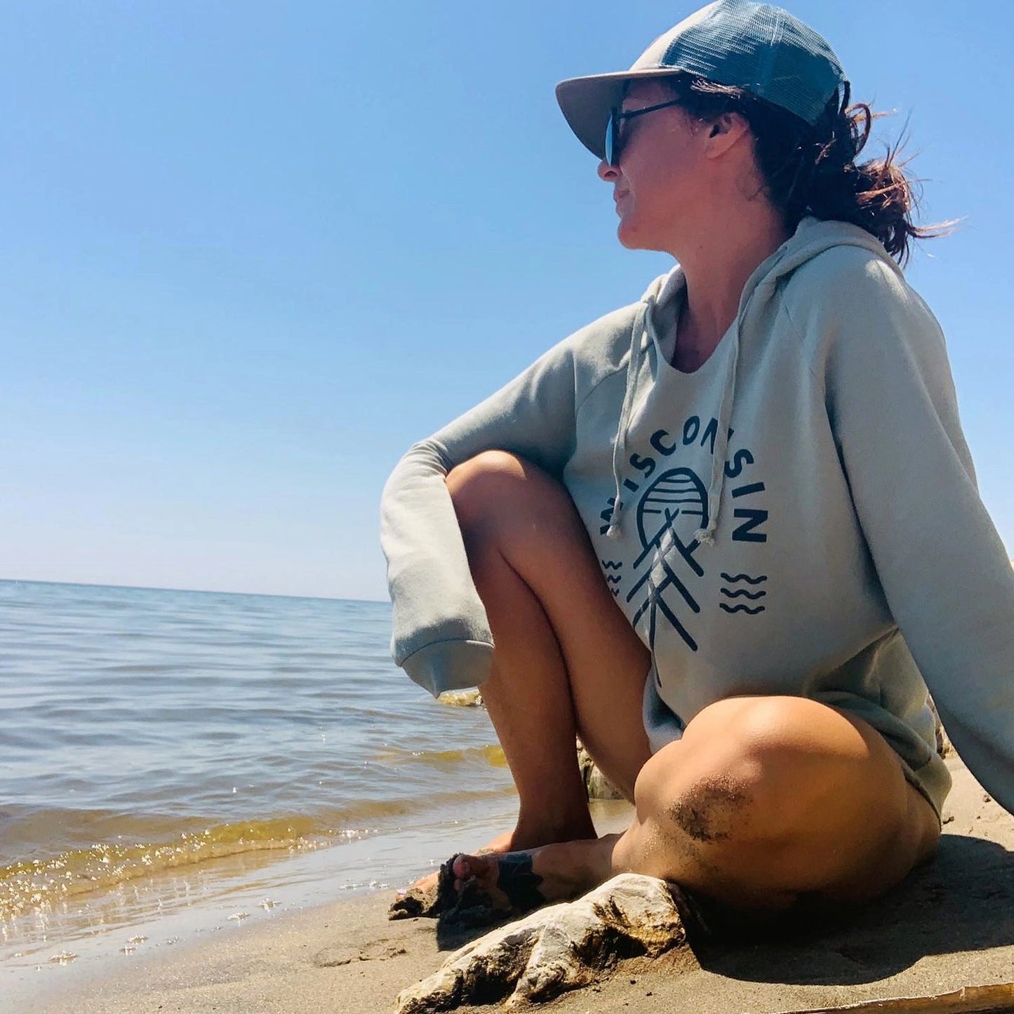 Preorder: Giltee The Wisconsin Native Women’s Hoodie (2 Colors)