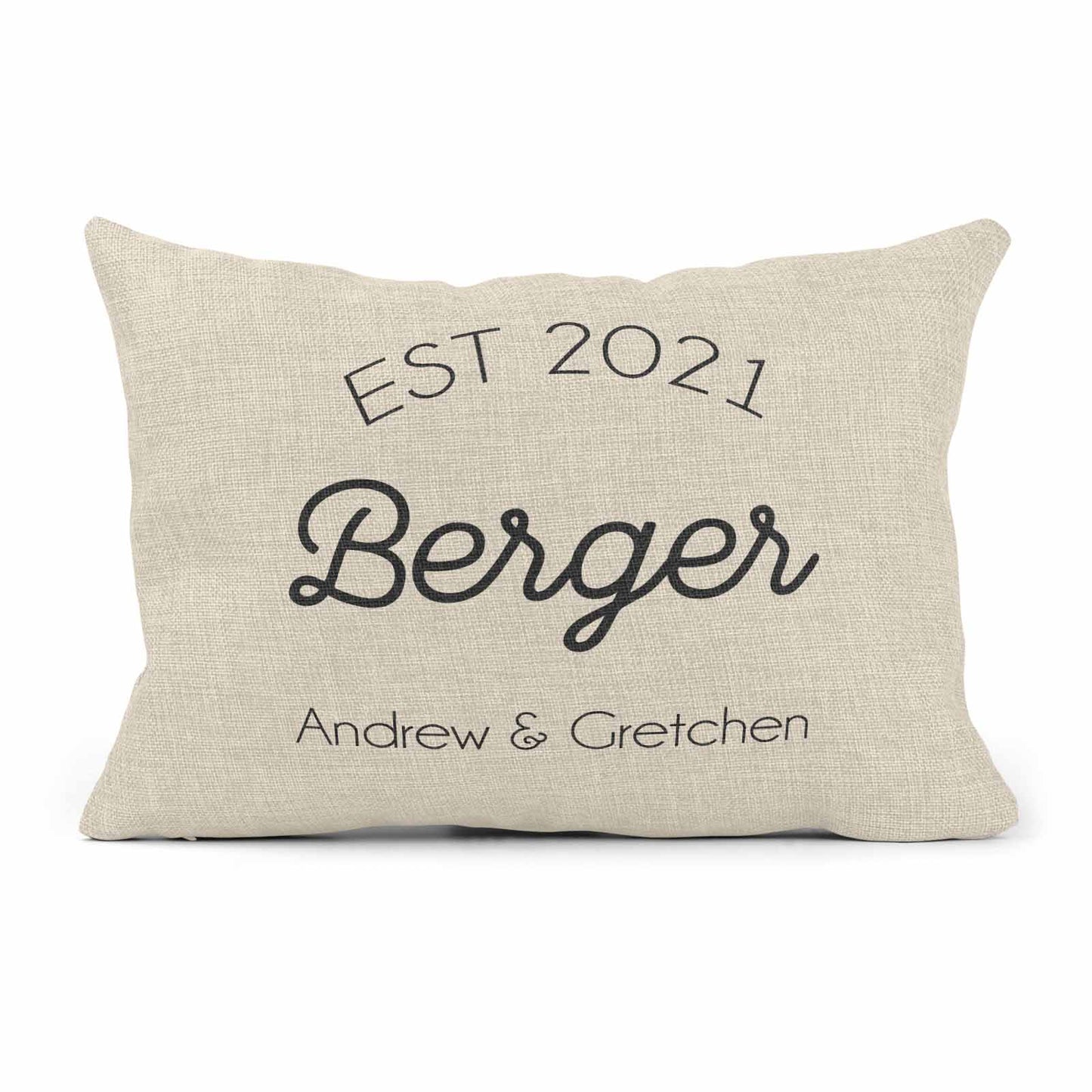 Preorder: Wedding Est. Pillow