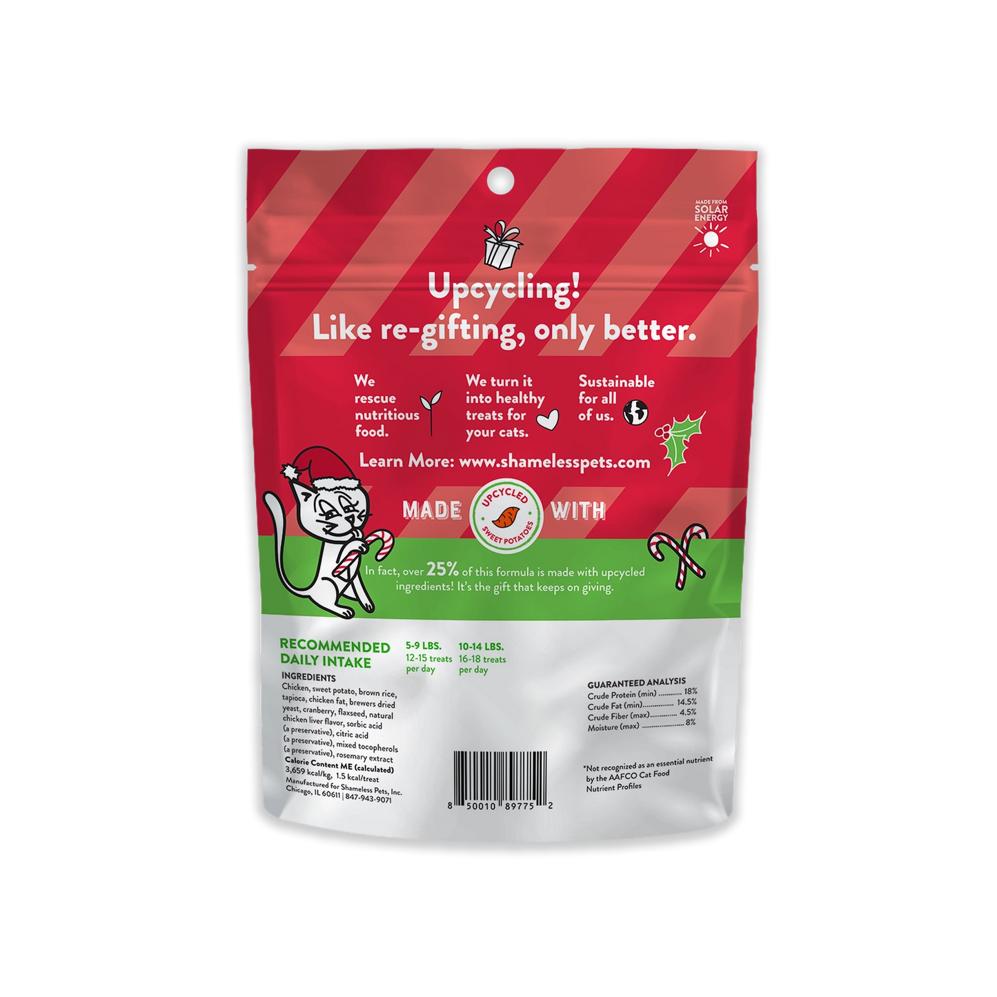 Holiday - Nice List: Kitty Cane Crunchy Cat Treats