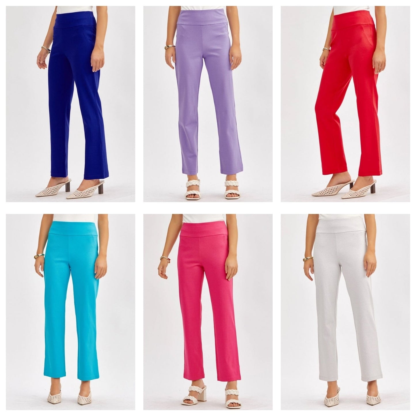 Dear Scarlett Magic Straight Pants in 6 Colors