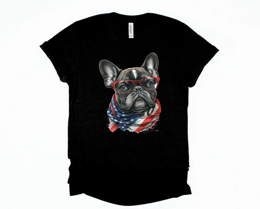 PREORDER: Patriotic Frenchie Graphic (3 options)
