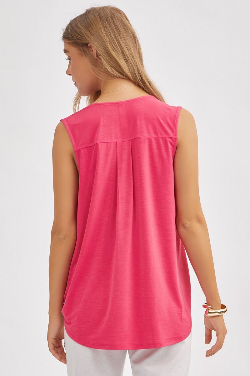 Dear Scarlett Charming Tank Top in 6 Solid Colors