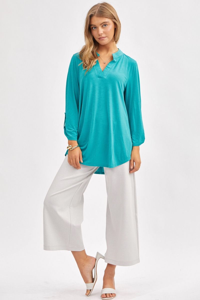 Dear Scarlett 3/4 Lizzy Top in 7 Solid Colors