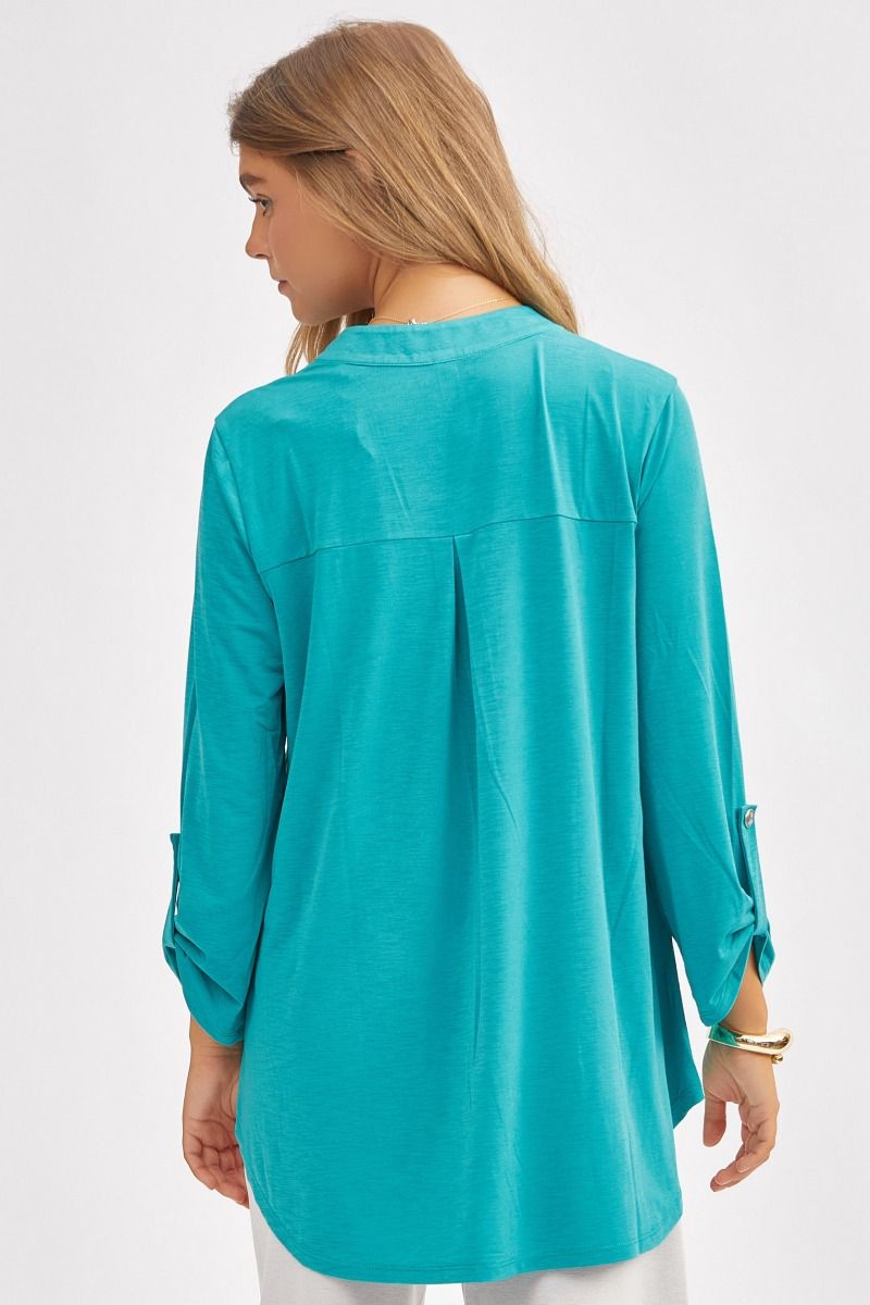 Dear Scarlett 3/4 Lizzy Top in 7 Solid Colors