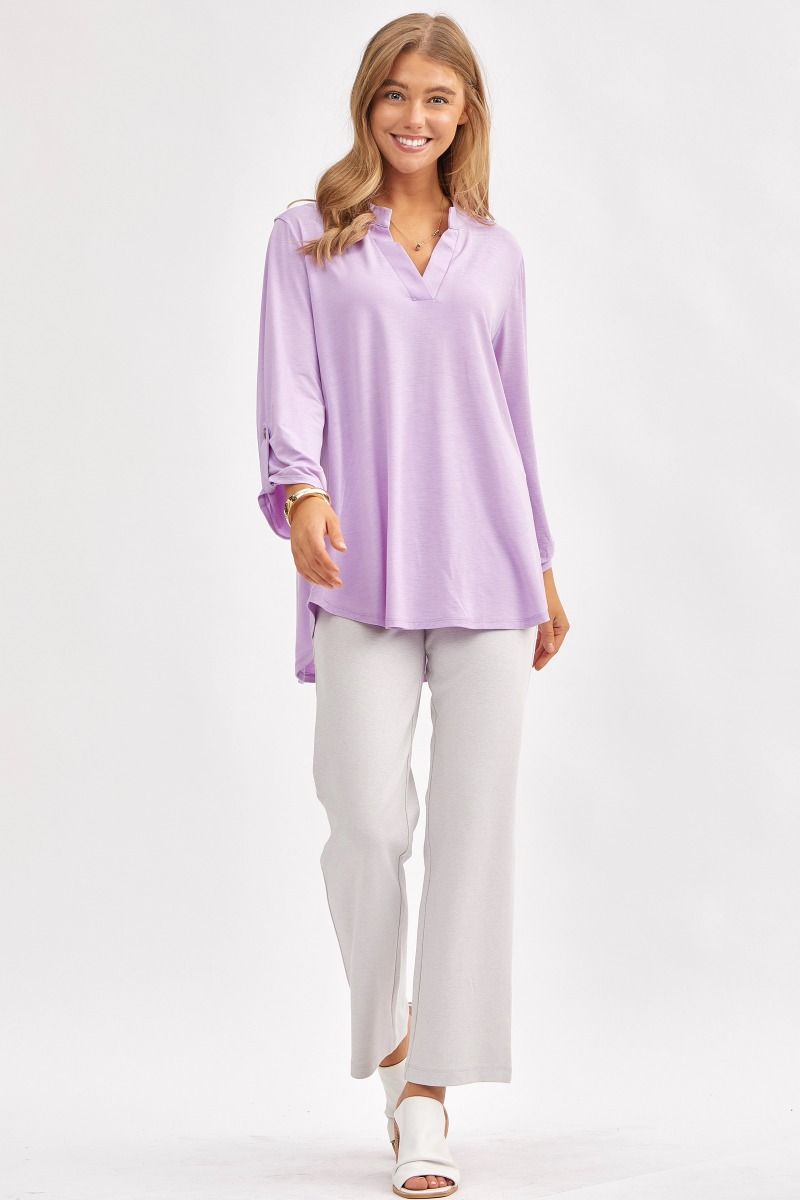Dear Scarlett 3/4 Lizzy Top in 7 Solid Colors