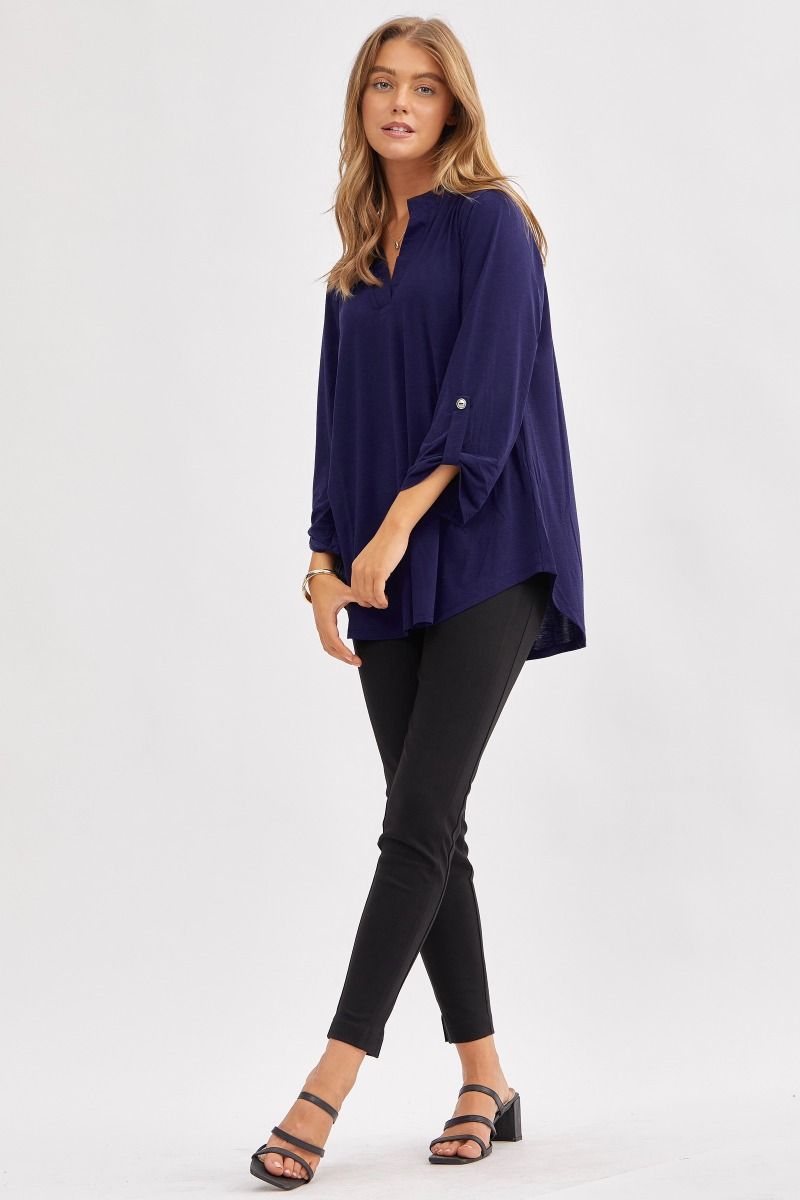 Dear Scarlett 3/4 Lizzy Top in 7 Solid Colors