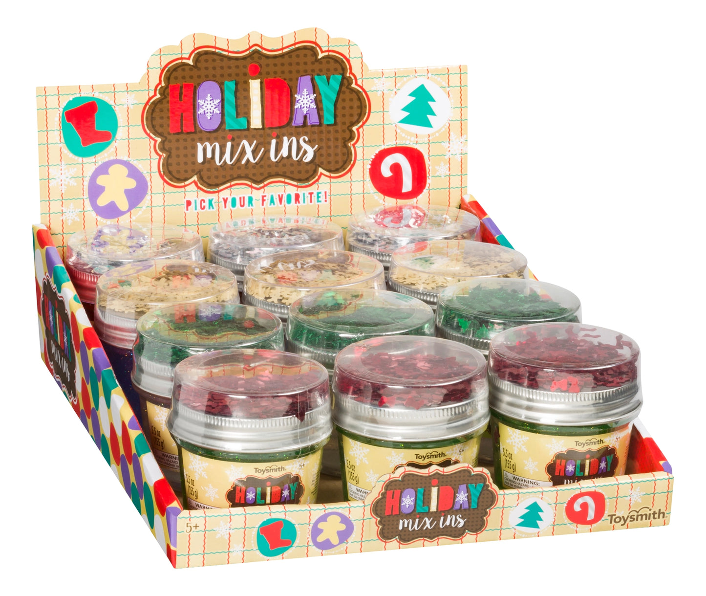Holiday Mix In Slime Kit
