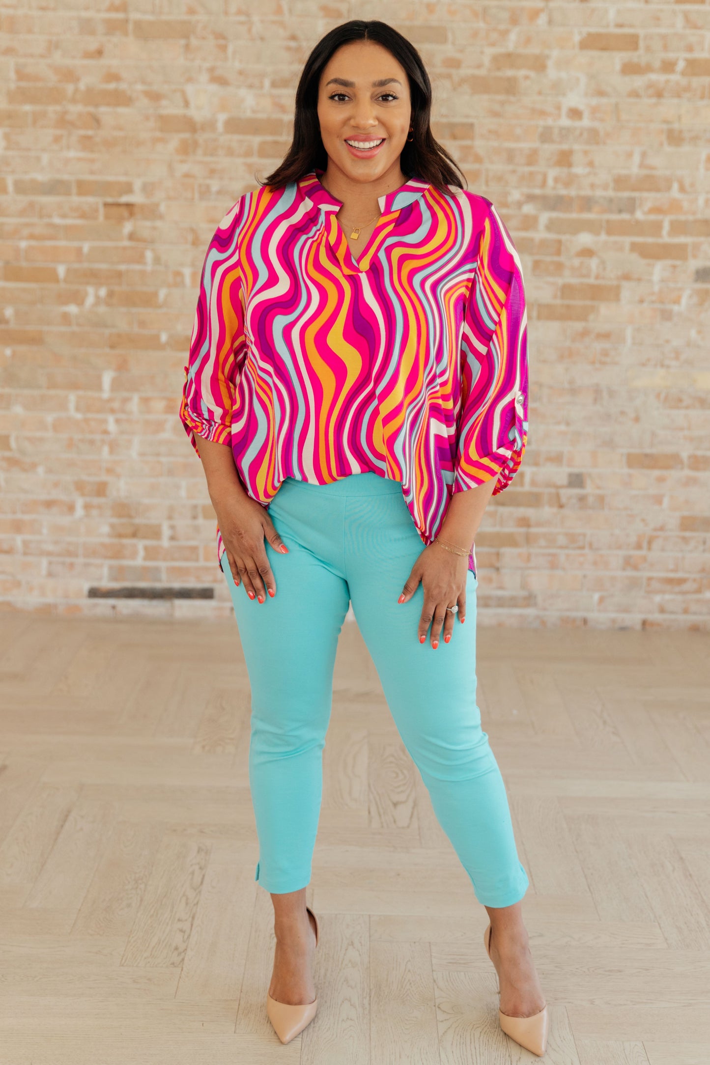 26" Magic Ankle Crop Skinny Pants in Twelve Colors