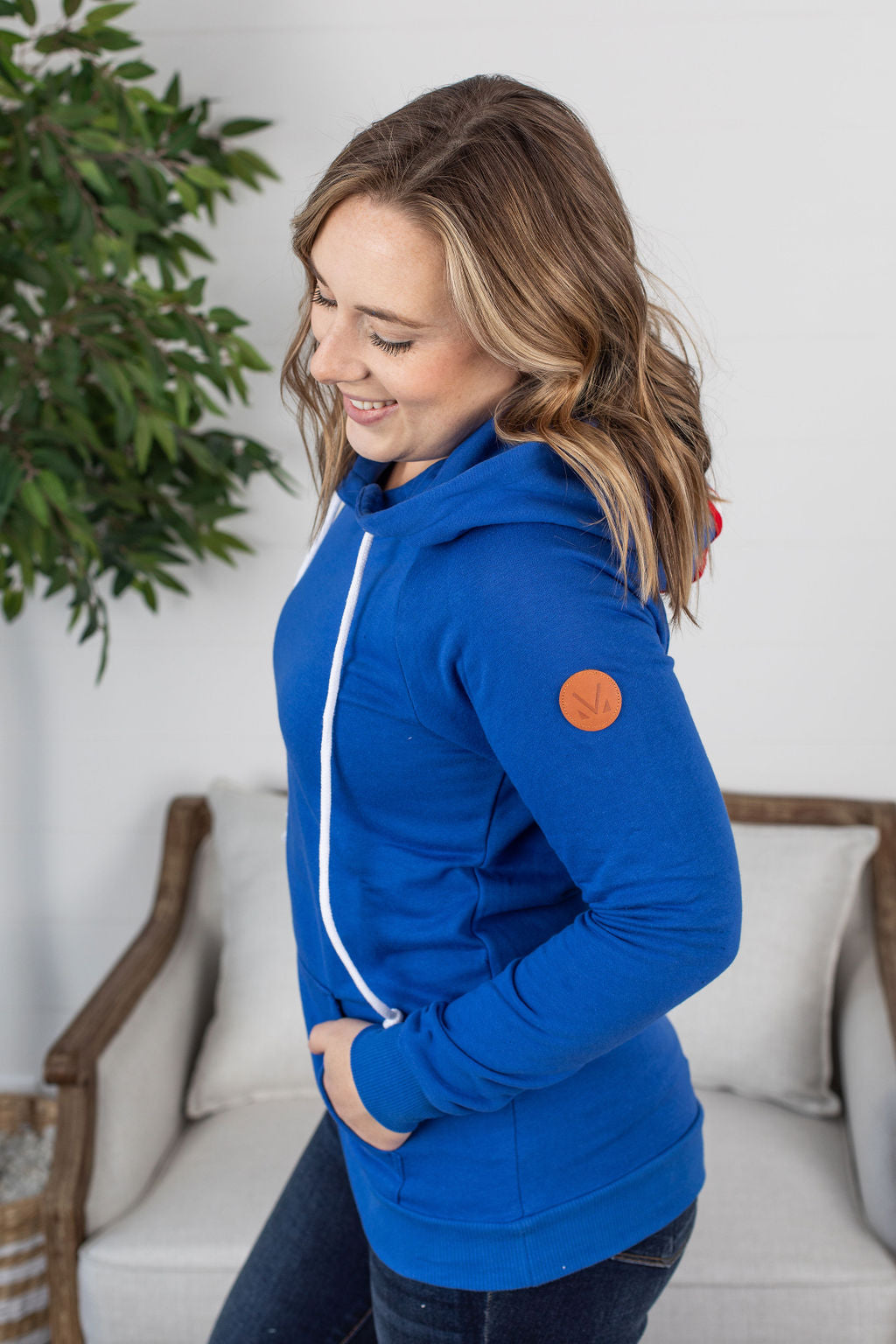 IN STOCK Pullover Hoodie - USA Blue