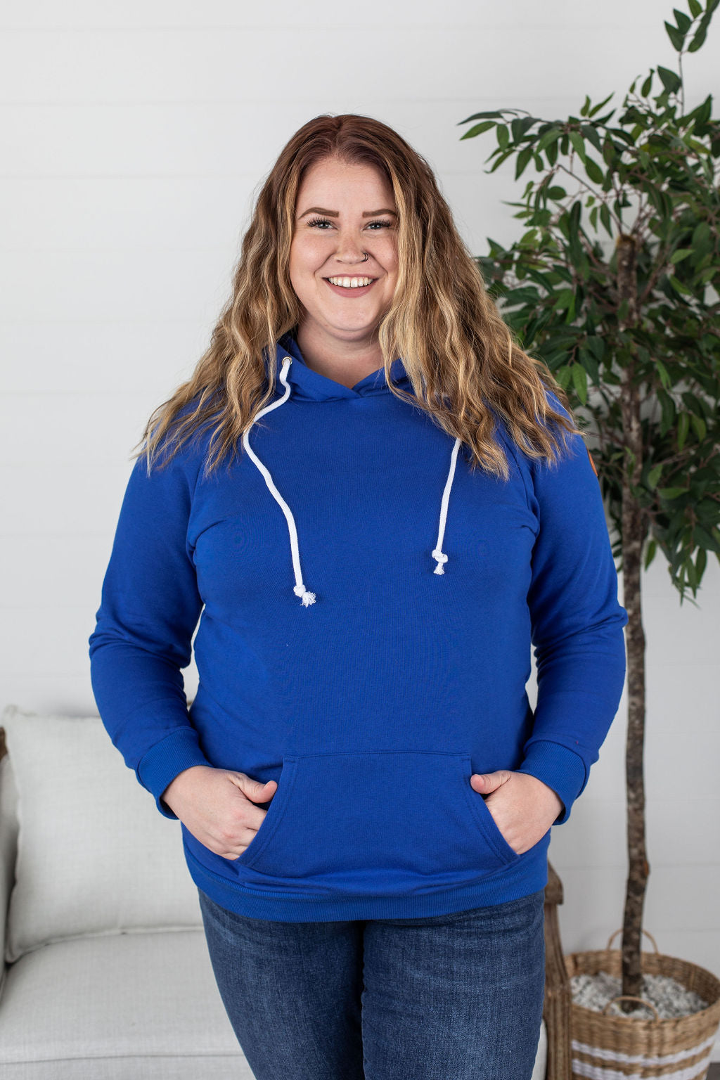 IN STOCK Pullover Hoodie - USA Blue