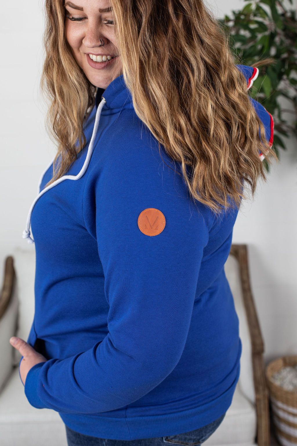 IN STOCK Pullover Hoodie - USA Blue