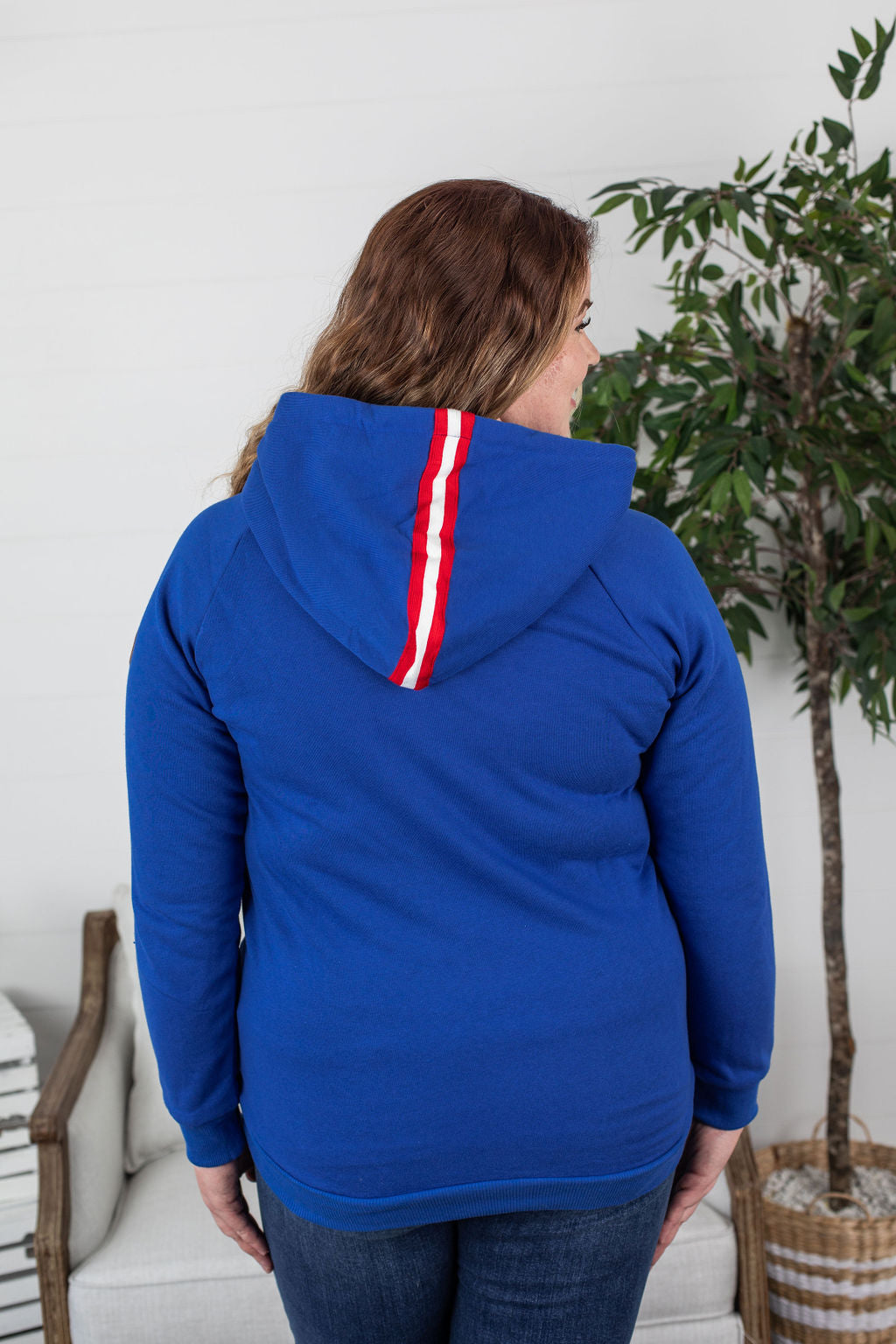 IN STOCK Pullover Hoodie - USA Blue