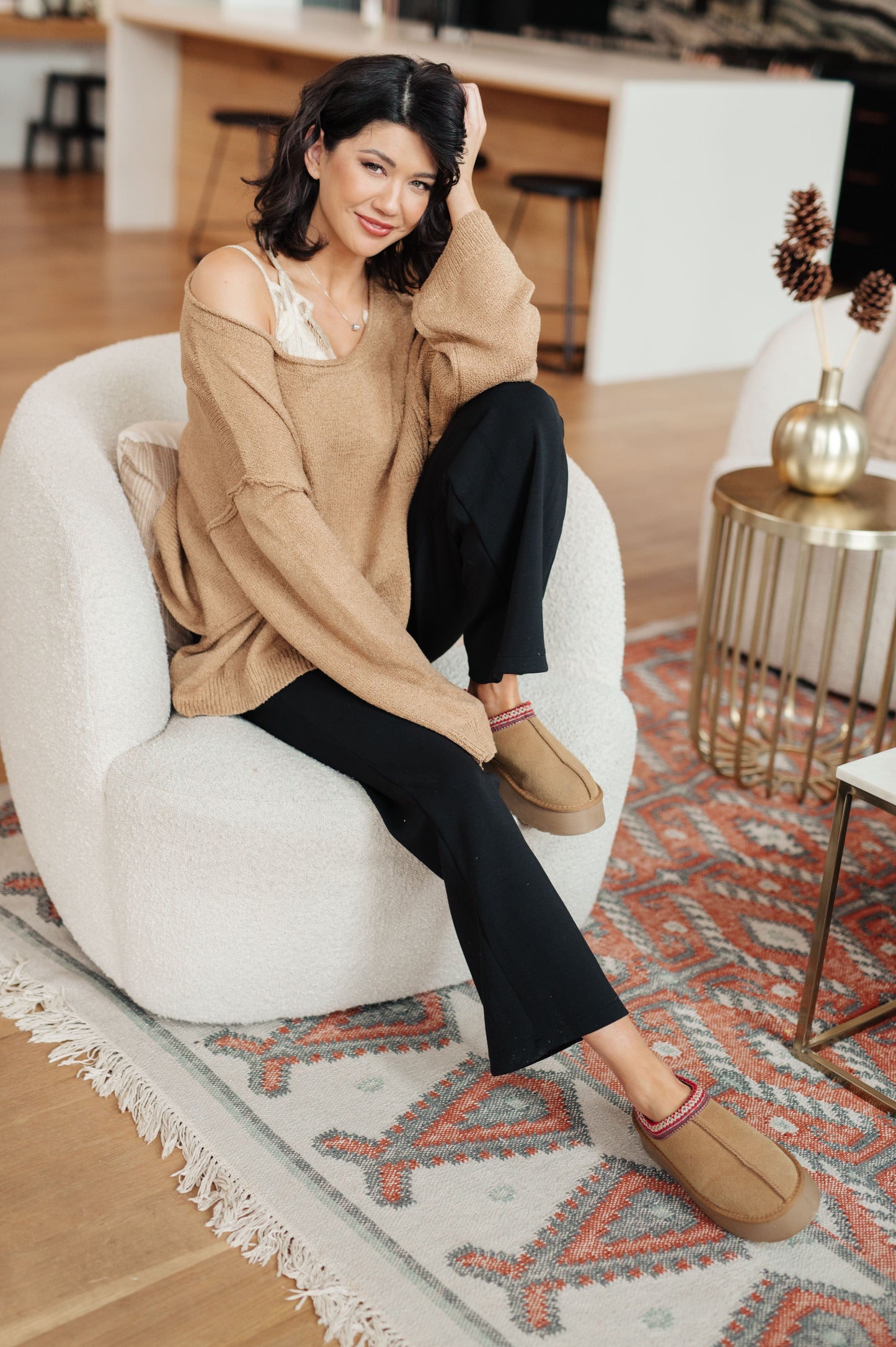 Handle That Straight Leg Pants in Black