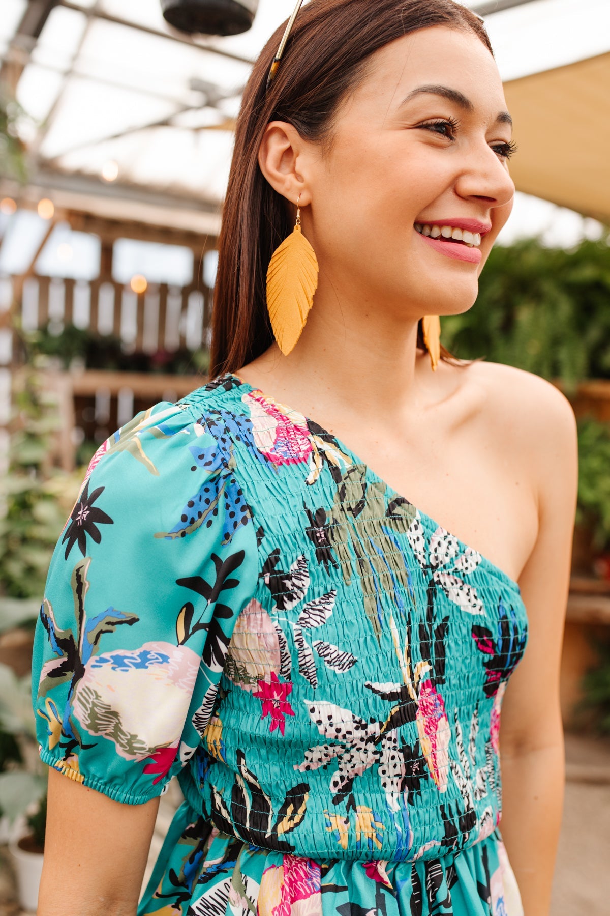 Day Trip Blouse in Emerald