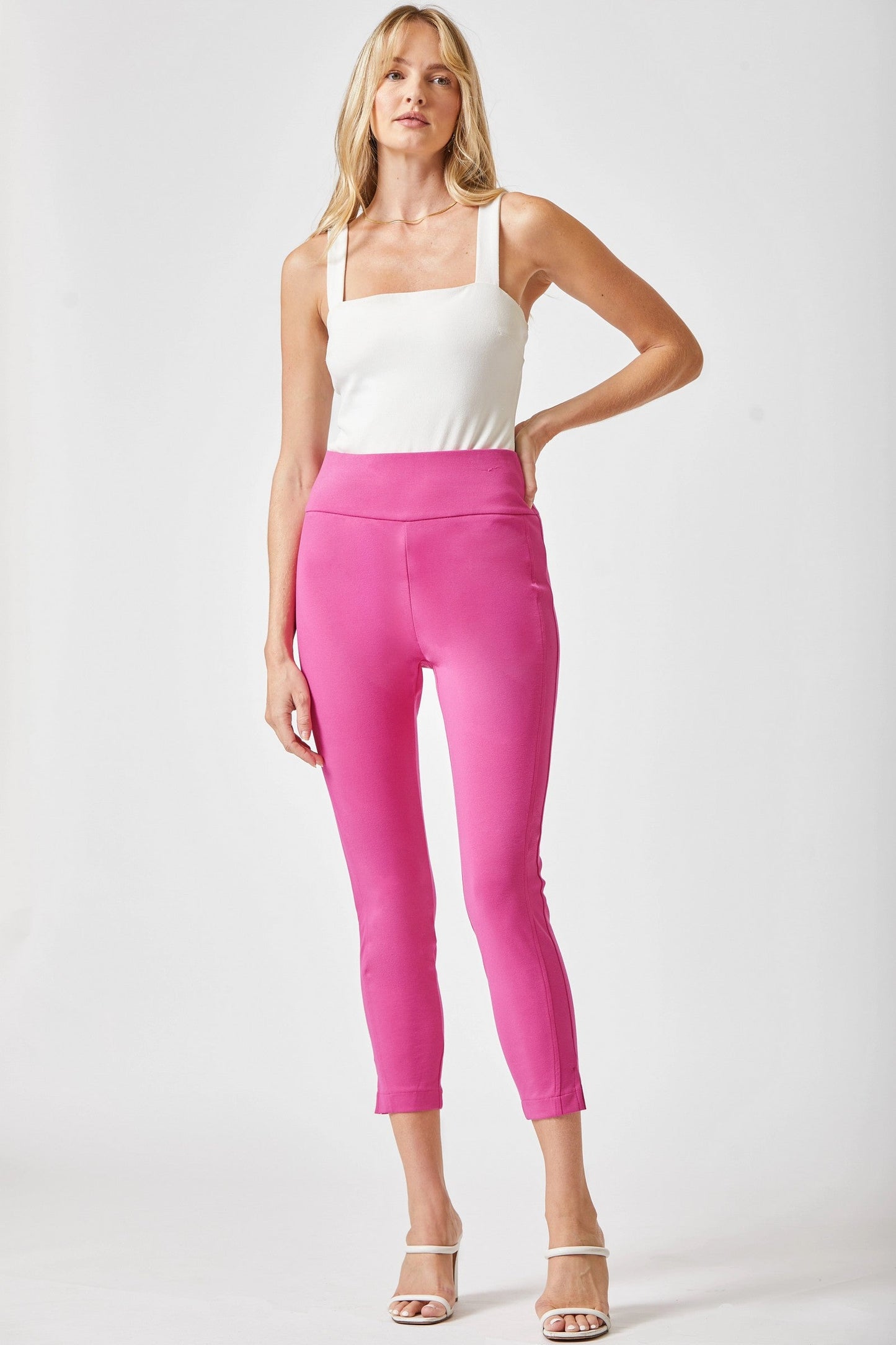 26" Magic Ankle Crop Skinny Pants in Twelve Colors
