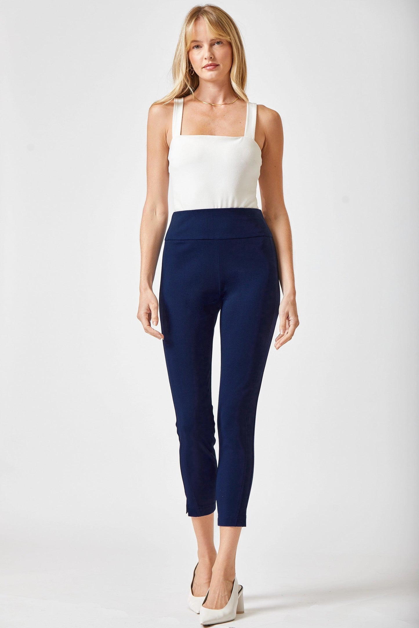 26" Magic Ankle Crop Skinny Pants in Twelve Colors