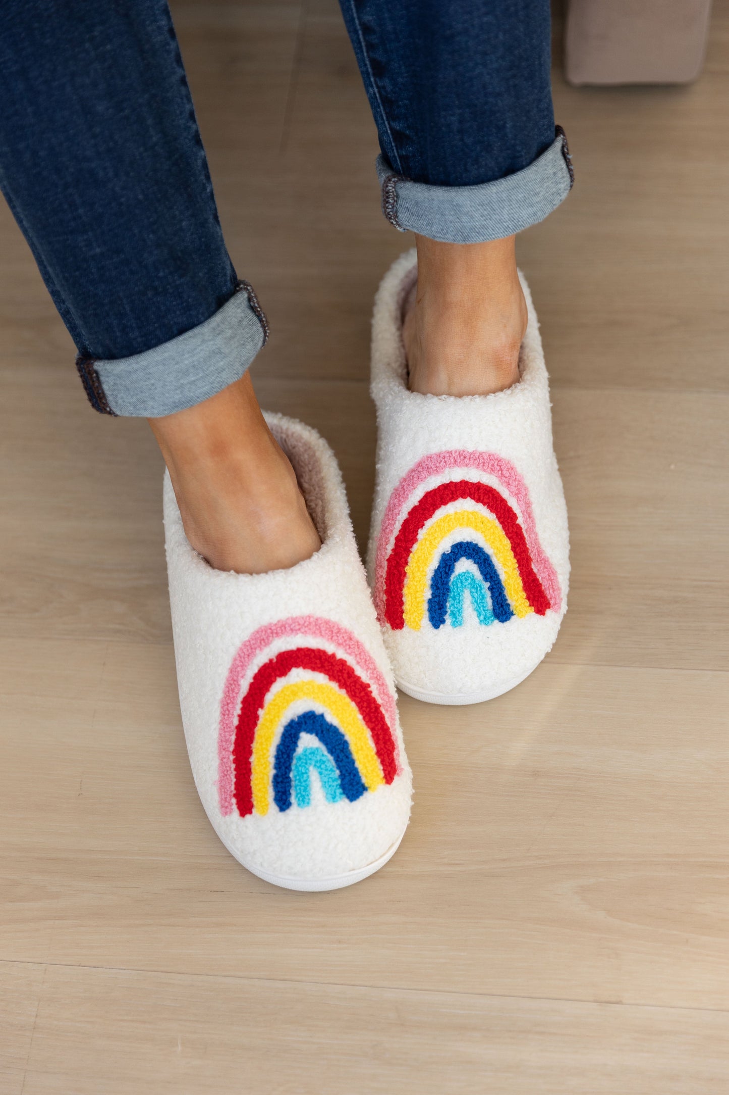 Homebody Slipper in Vibrant Rainbow
