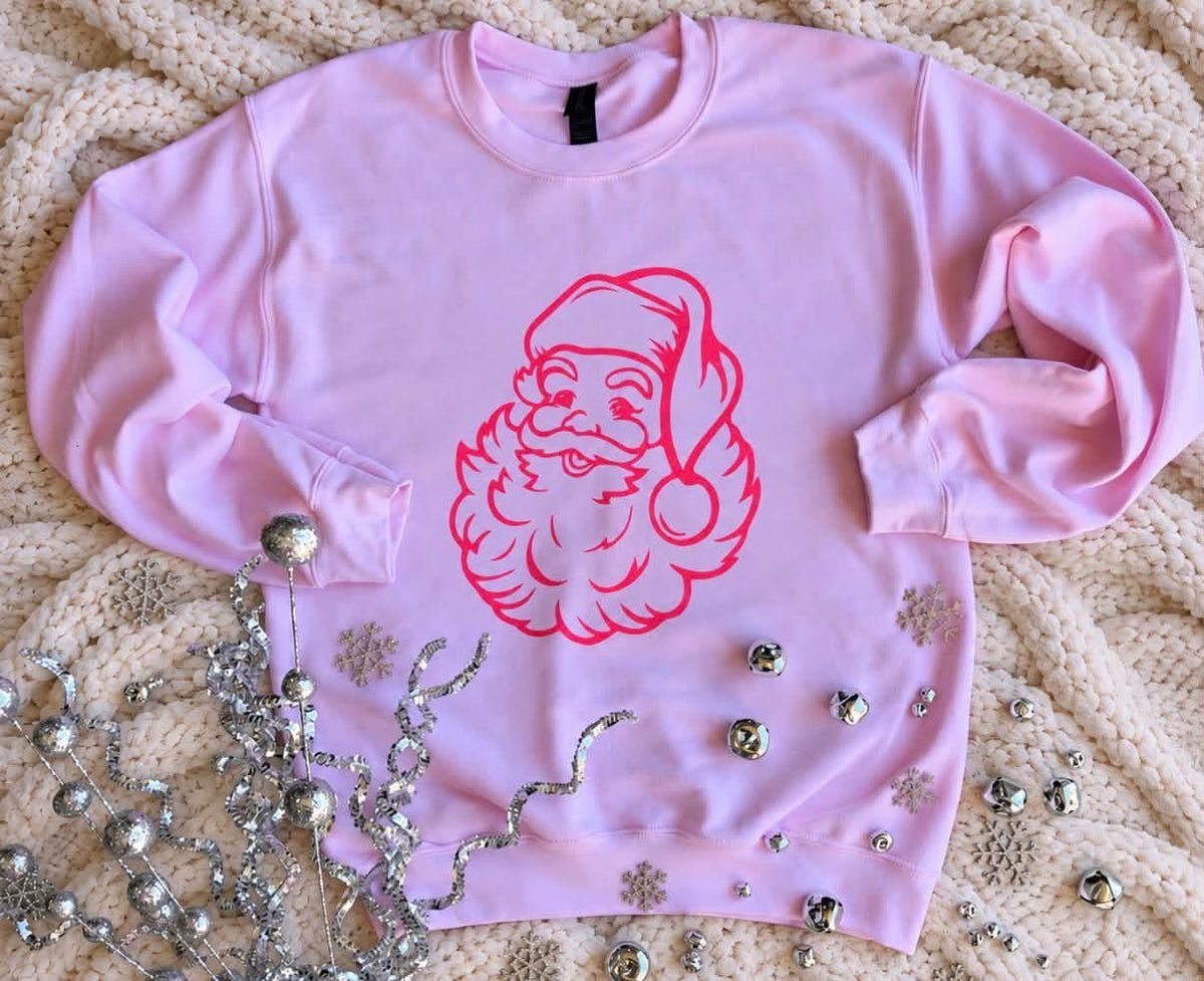 PREORDER: Santa in Pink Graphic