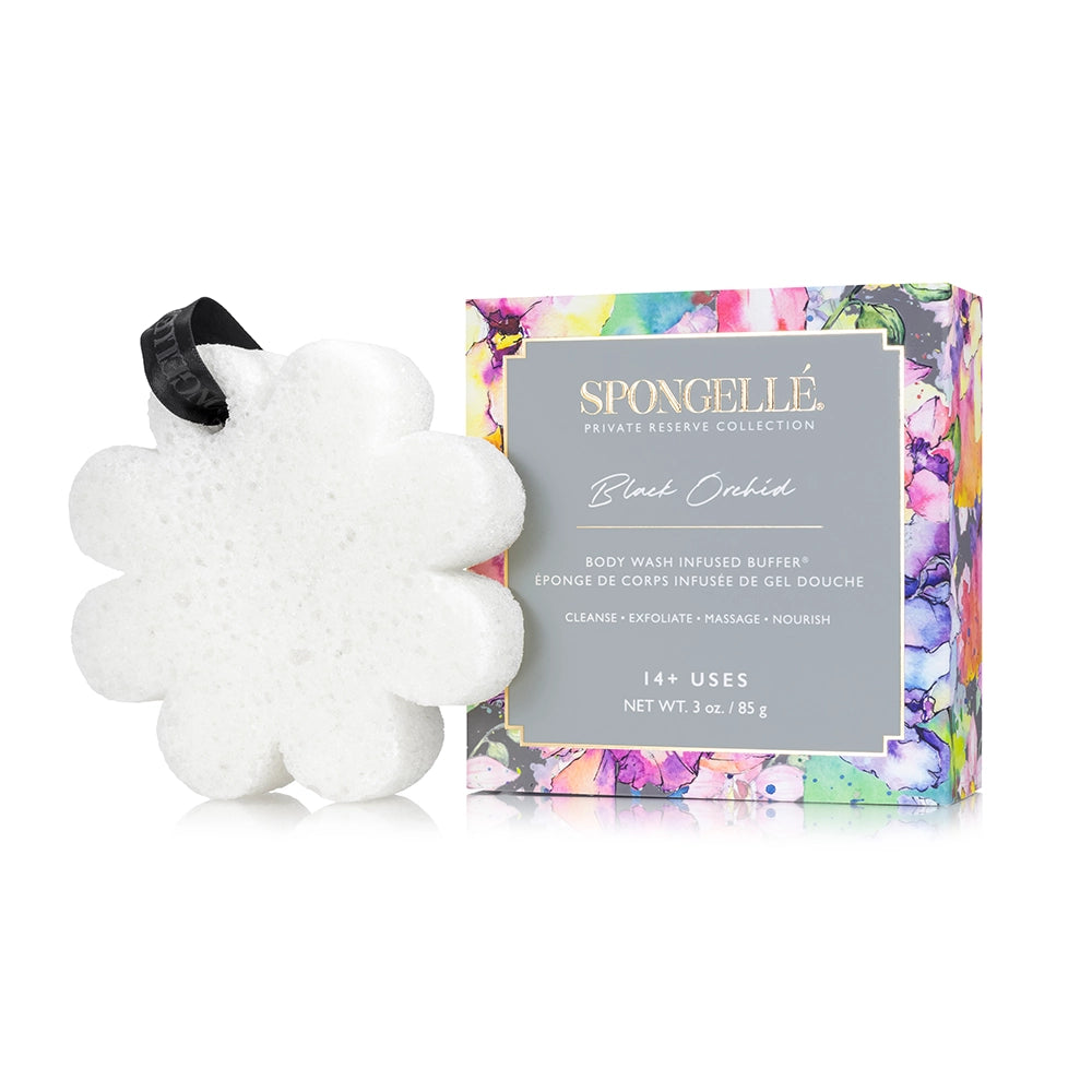 PREORDER Black Orchid Private Reserve Spongelle  | Soap Sponge | Soap