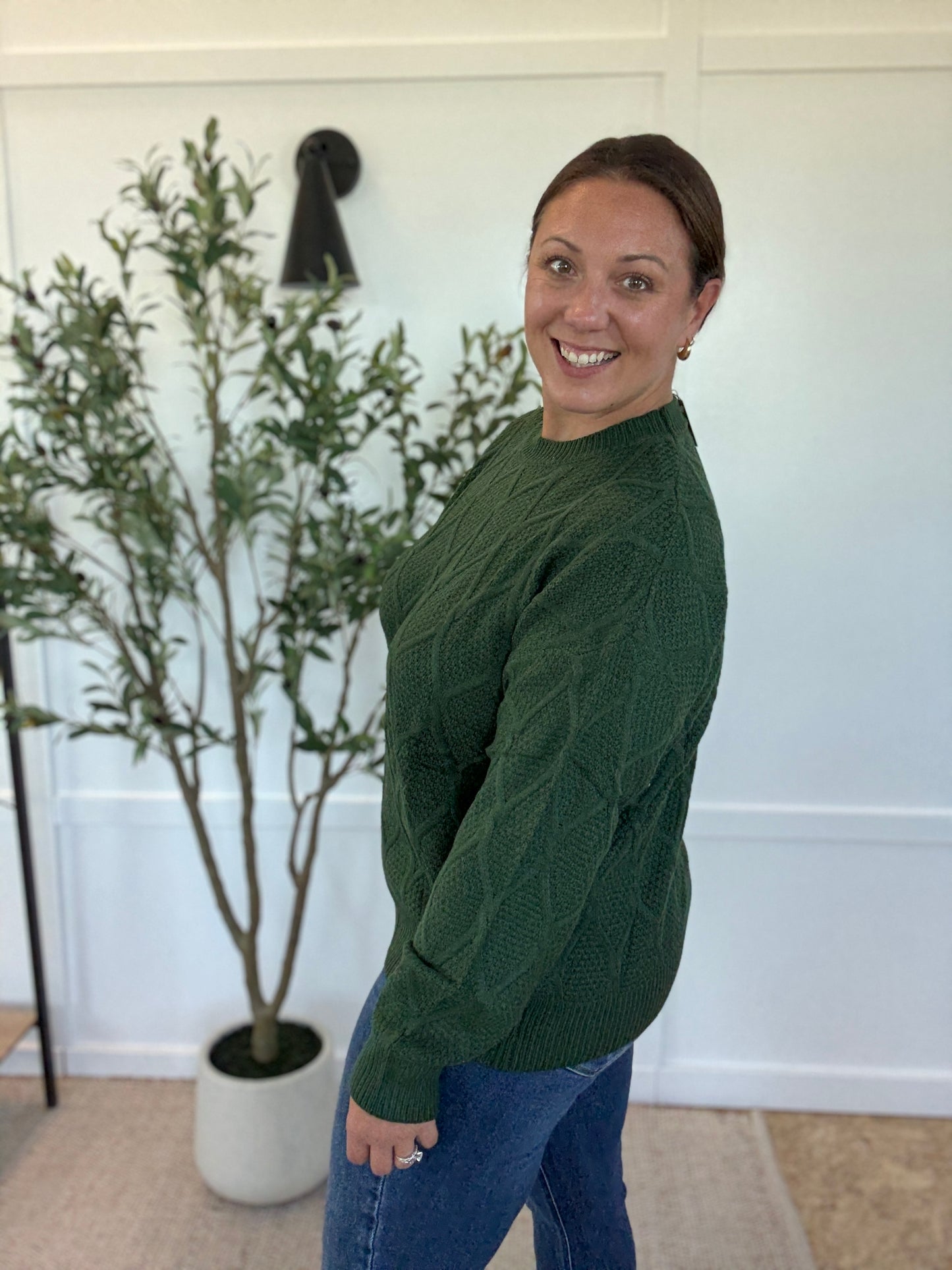 Michelle Mae Carson Sweater - Green