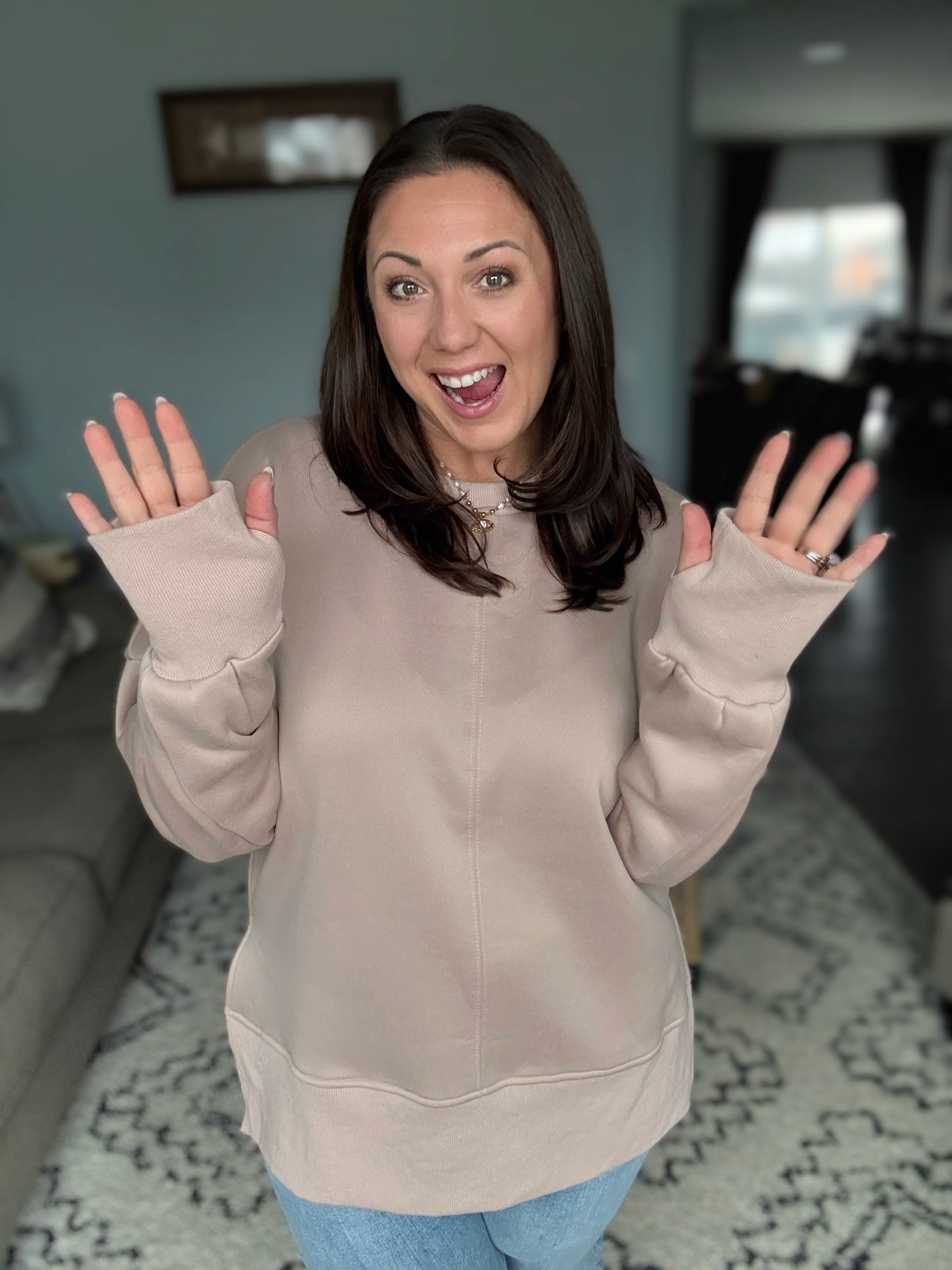 Preorder: Comfort First Side Slit Pullover