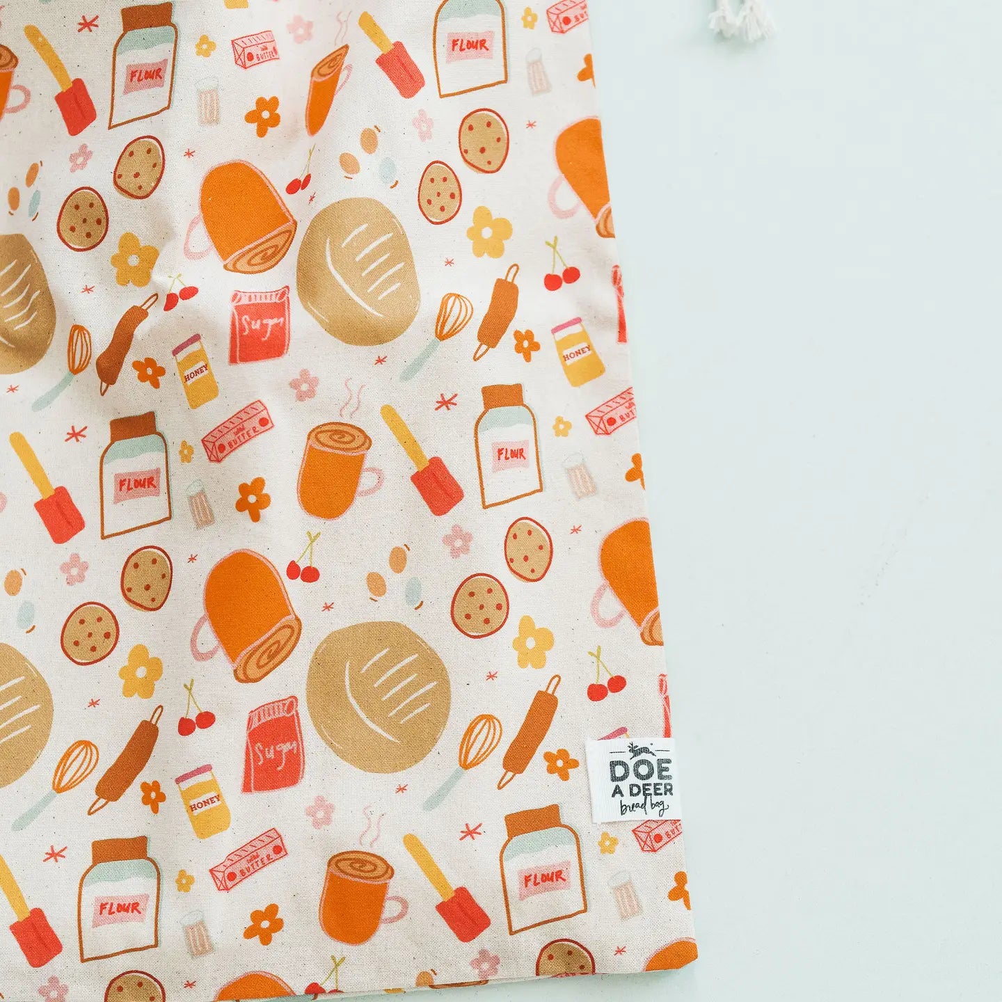 Doe a Deer Bread Bag (new designs + NEW Closure)